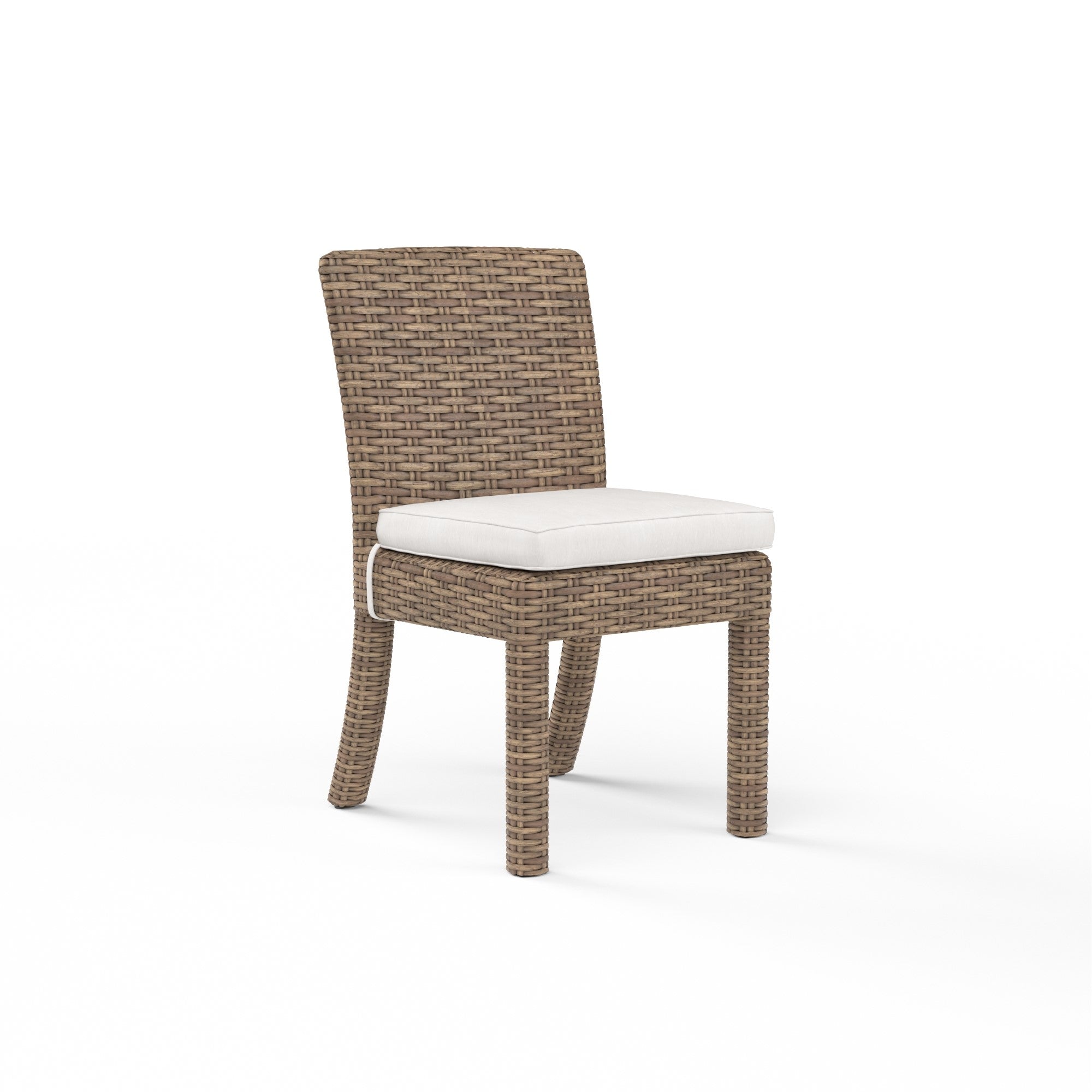 Havana Wicker Cushioned Dining Side Chair