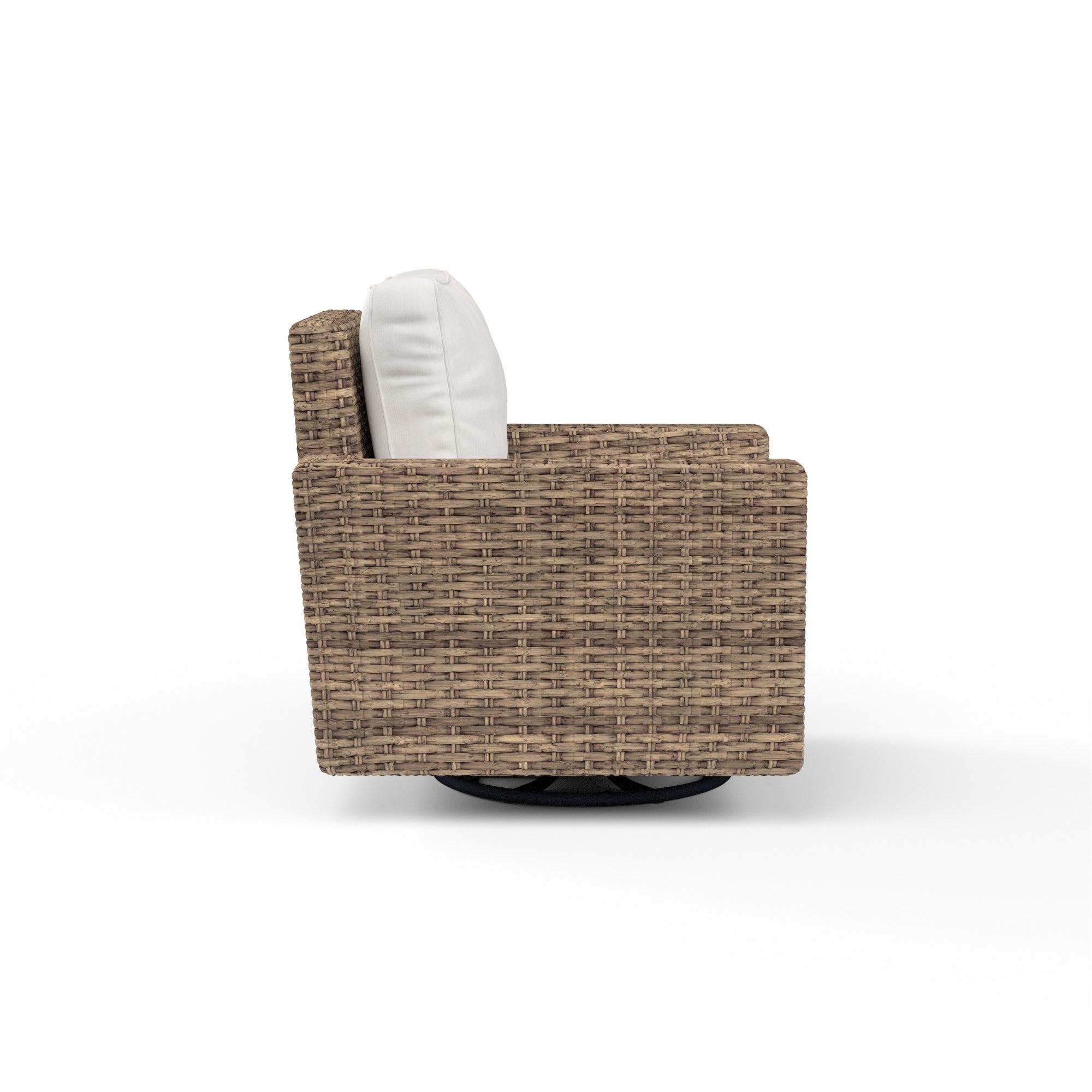 Havana Wicker Swivel Rocker