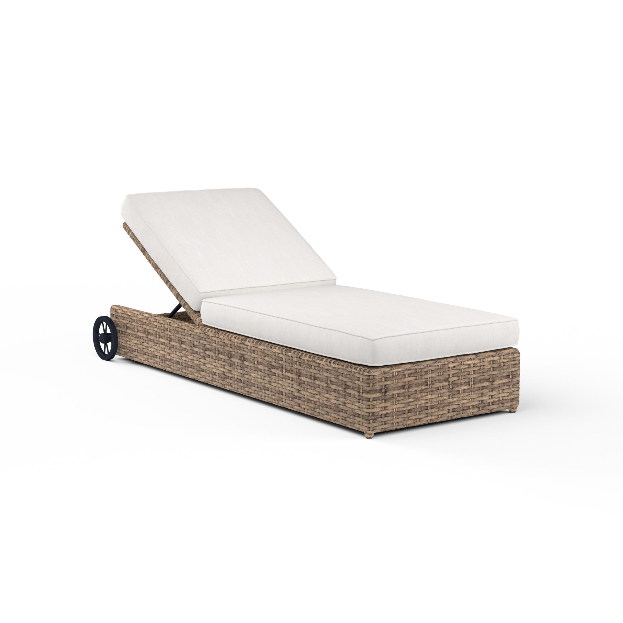 Havana Wicker Chaise Lounge