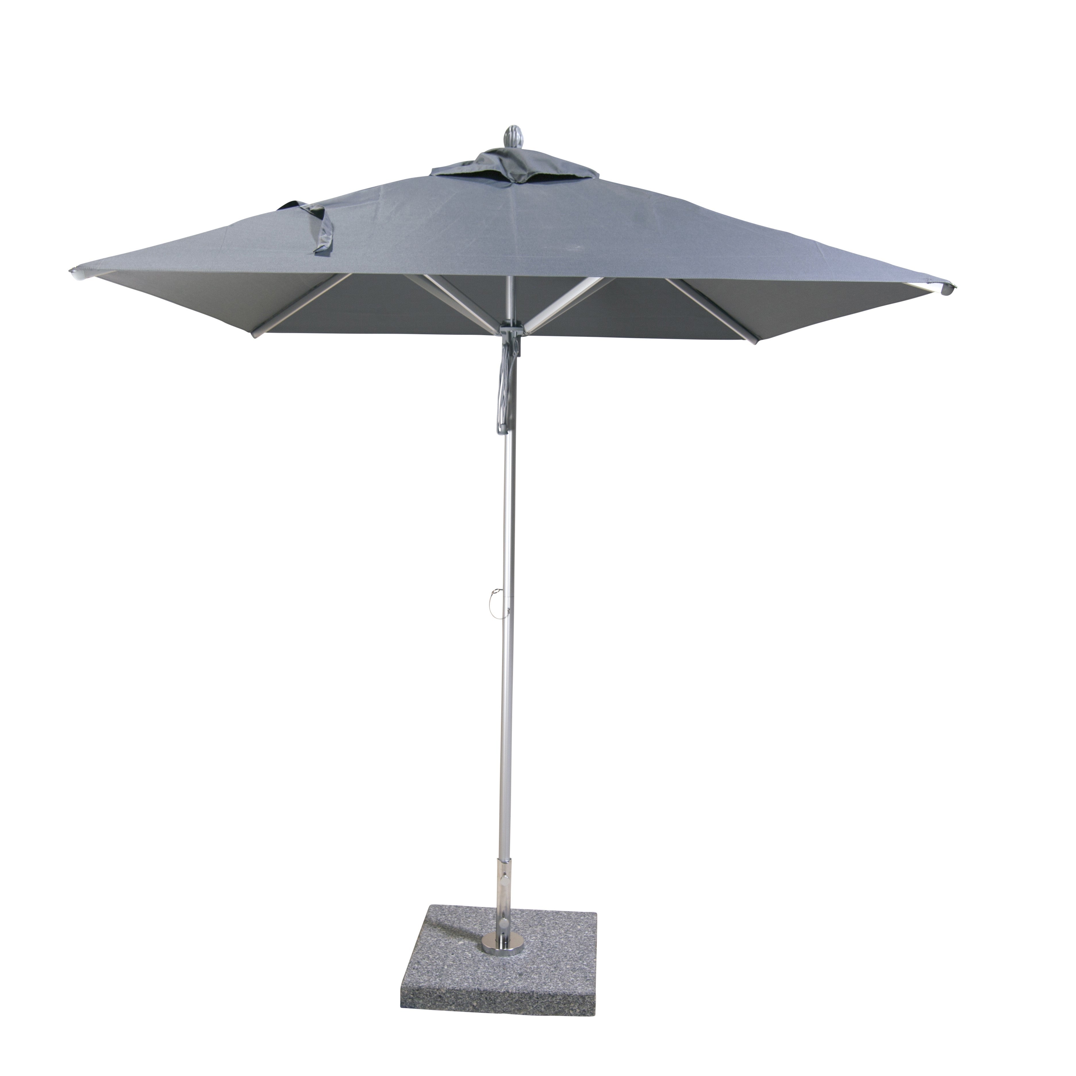 Santa Ana 6.5' Square Aluminum Market Umbrella