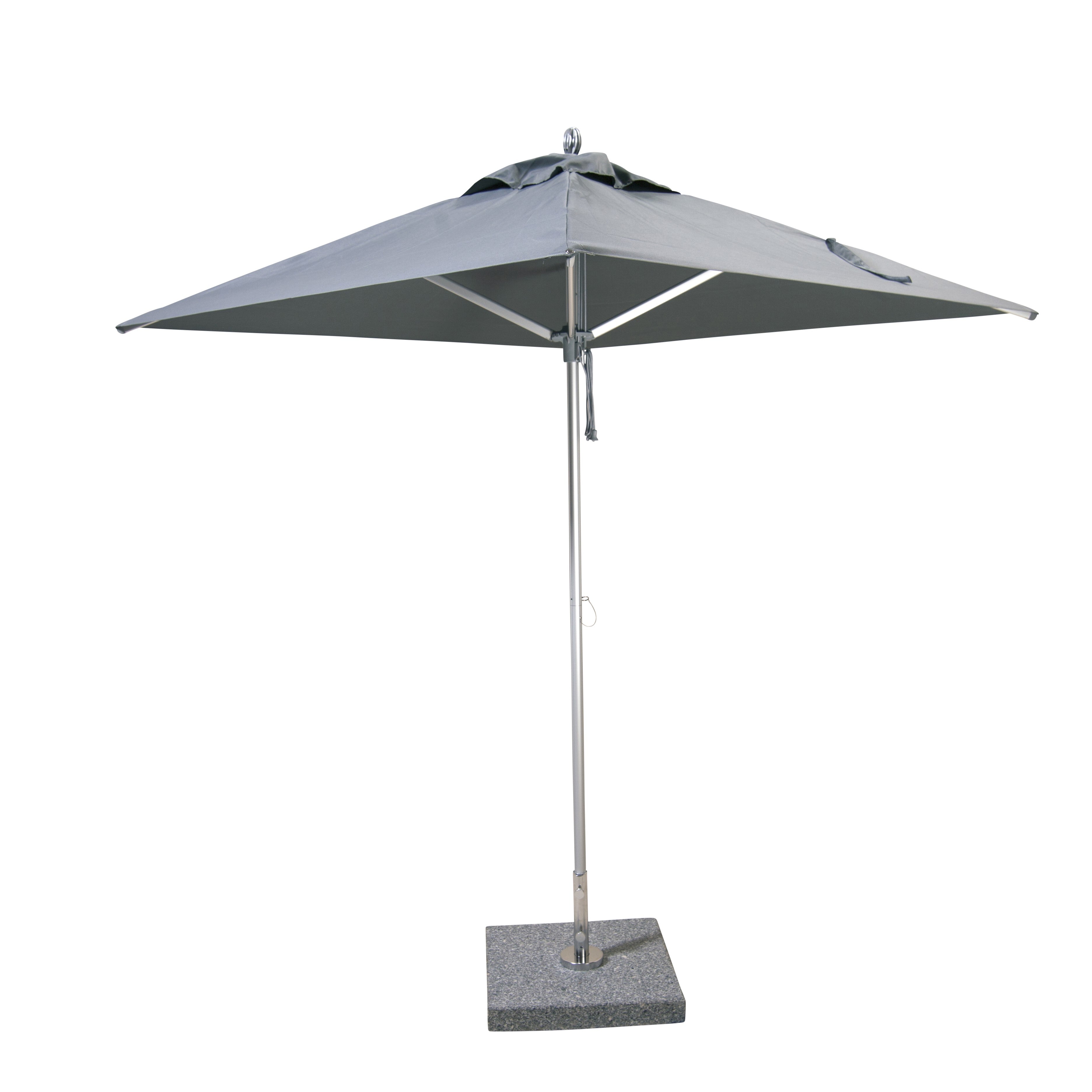 Santa Ana 6.5' Square Aluminum Market Umbrella