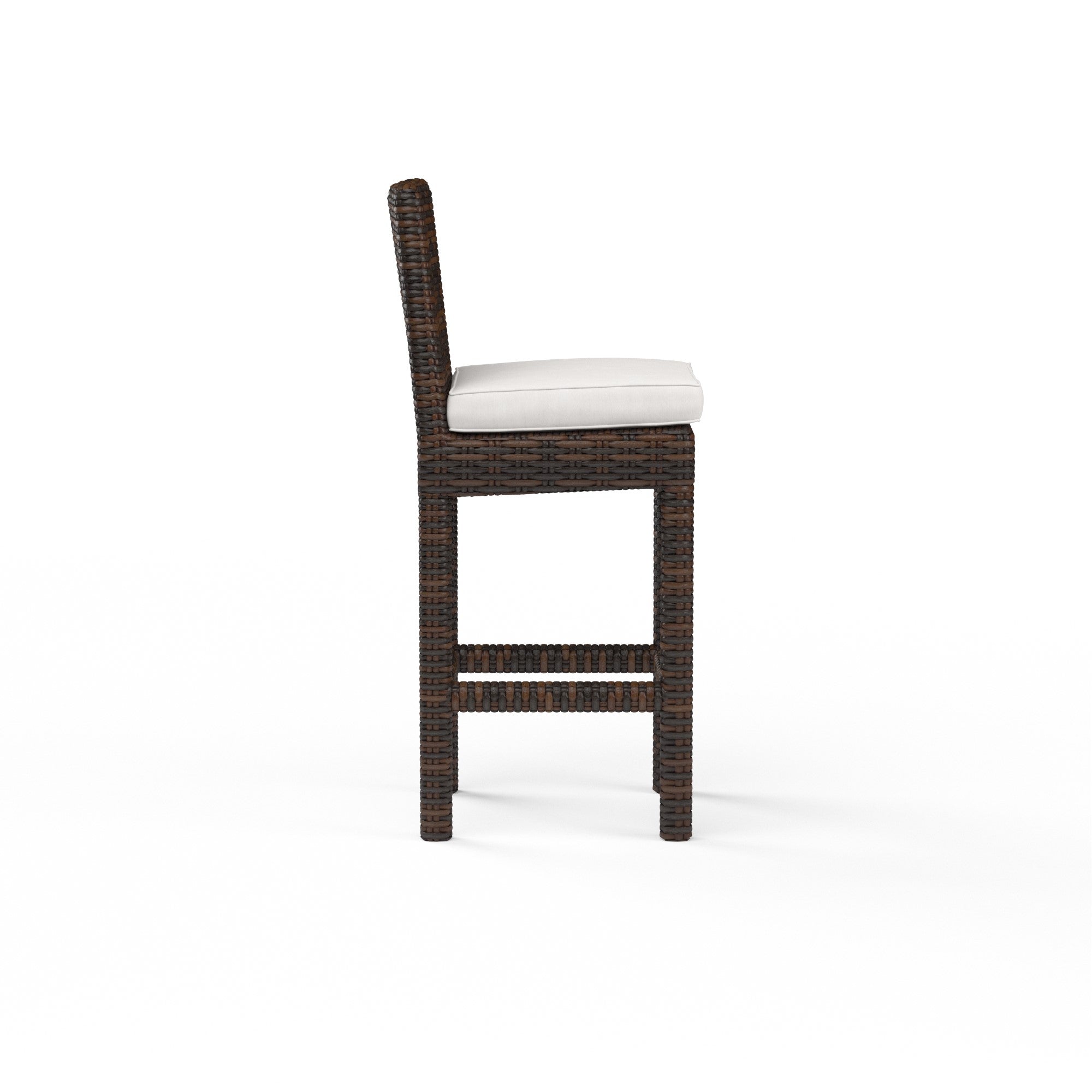 Montecito Wicker Cushioned Counter Stool