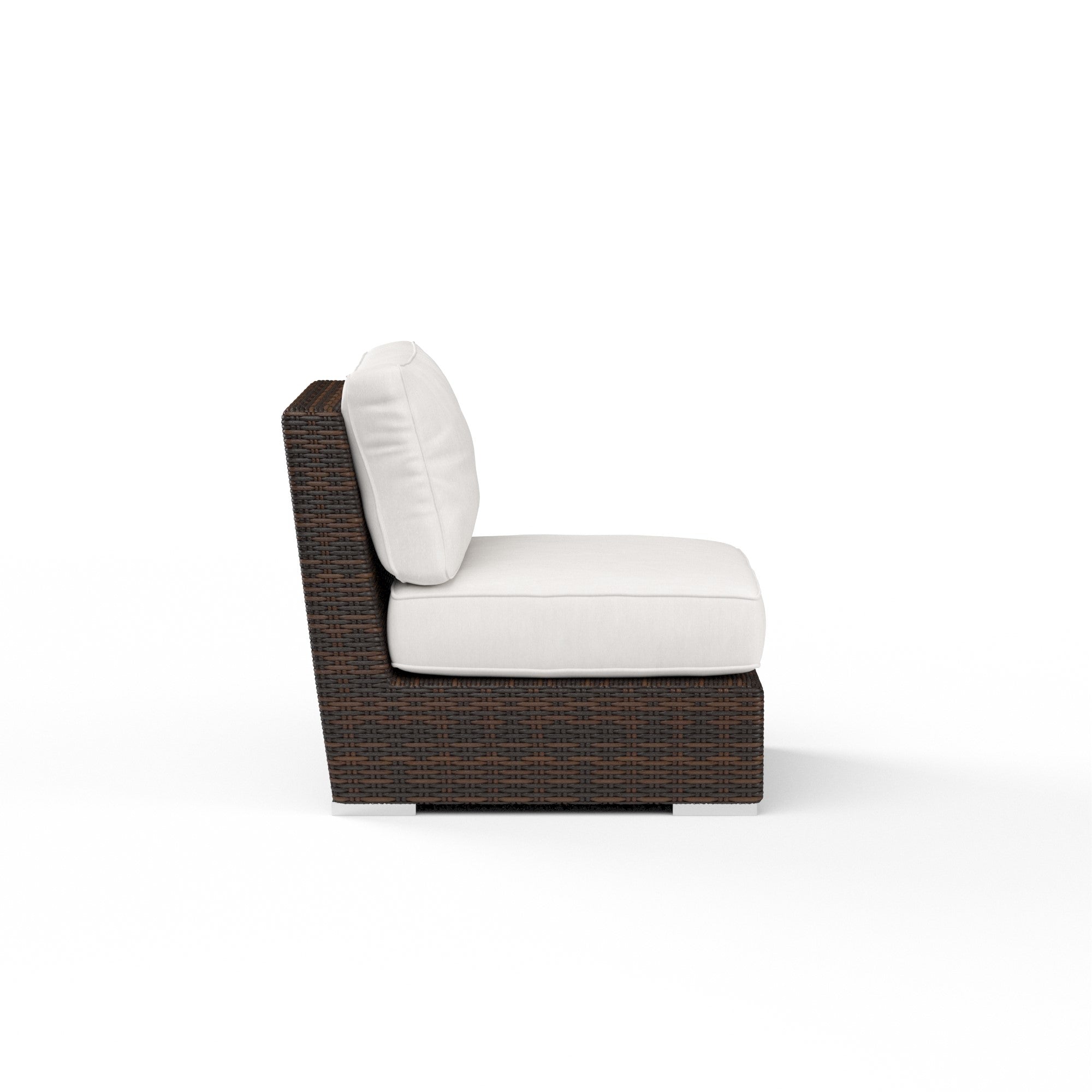 Montecito Wicker Armless Club Chair