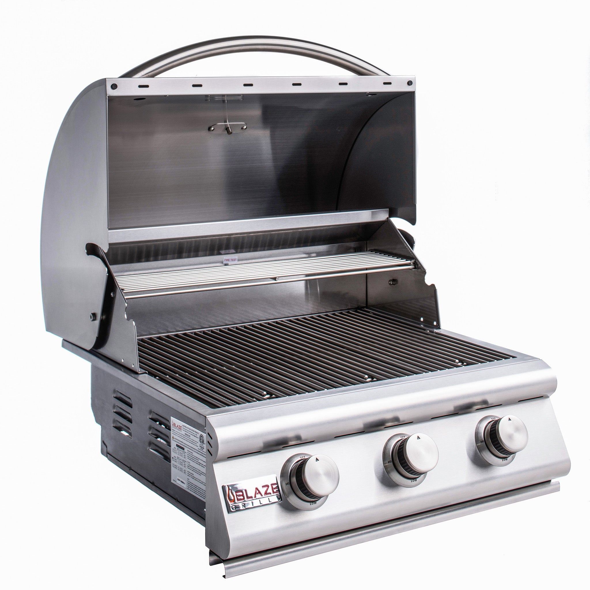 Prelude LBM 25" Stainless Steel 3-Burner Built-In Gas Grill