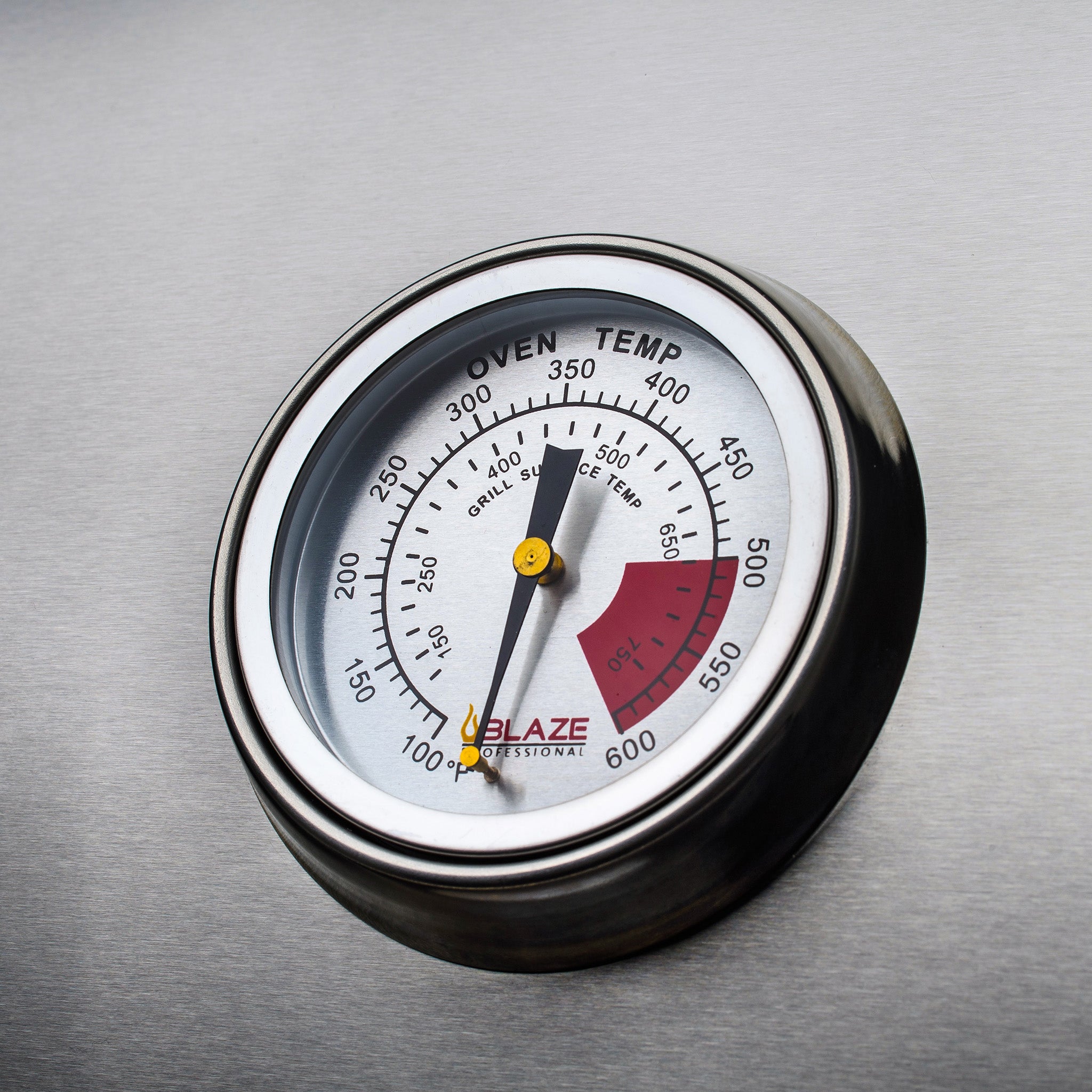 Professional 34" Stainless Steel 3-Burner Built-In Gas Grill