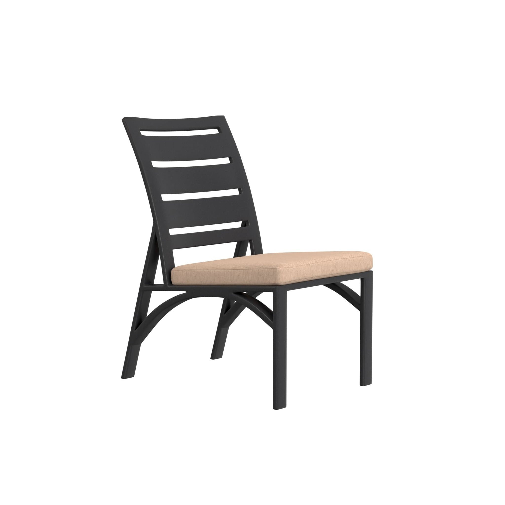 Arc Cushioned Dining Side Chair