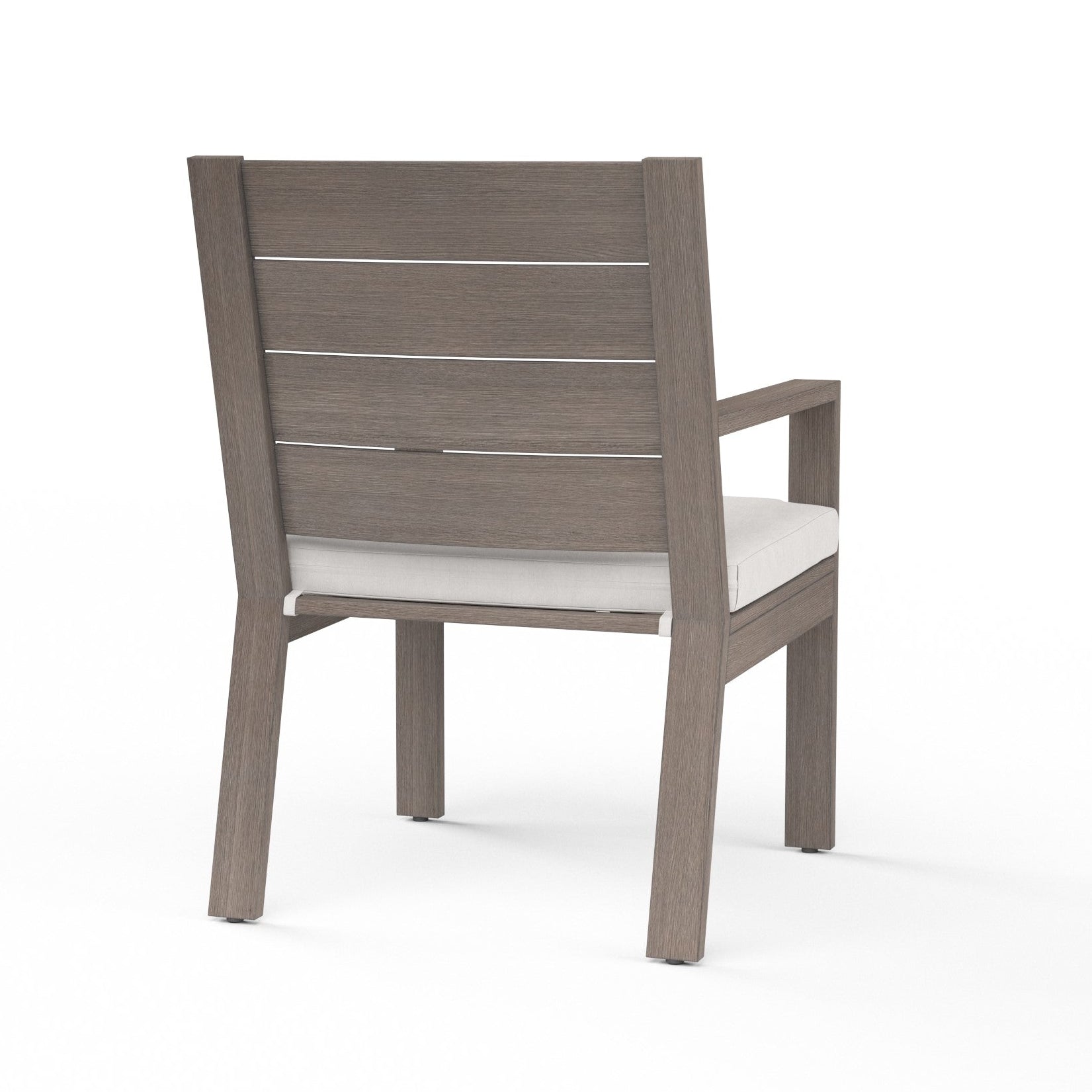 Laguna Aluminum Cushioned Dining Arm Chair