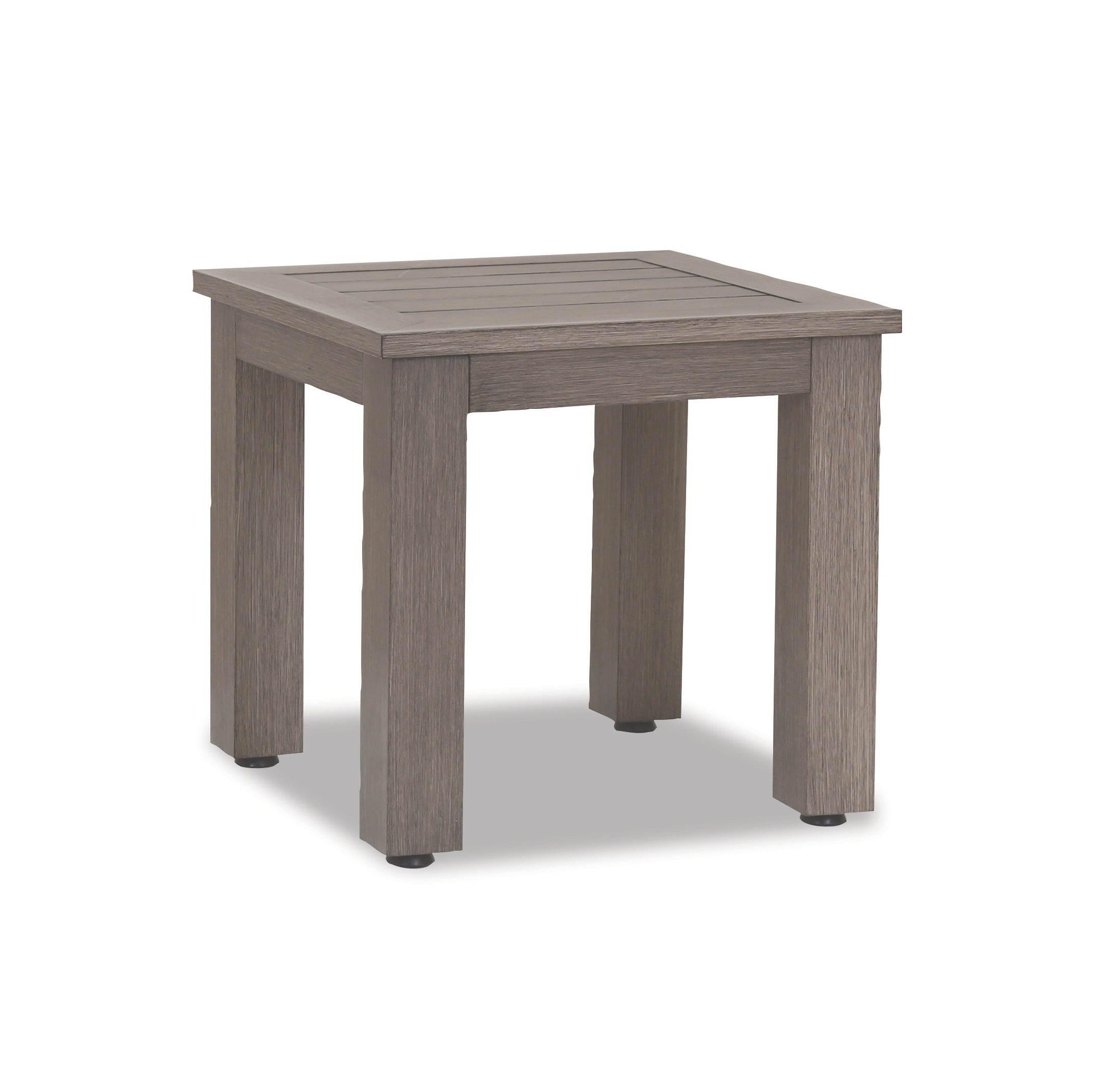 Laguna 22" Square Aluminum End Table
