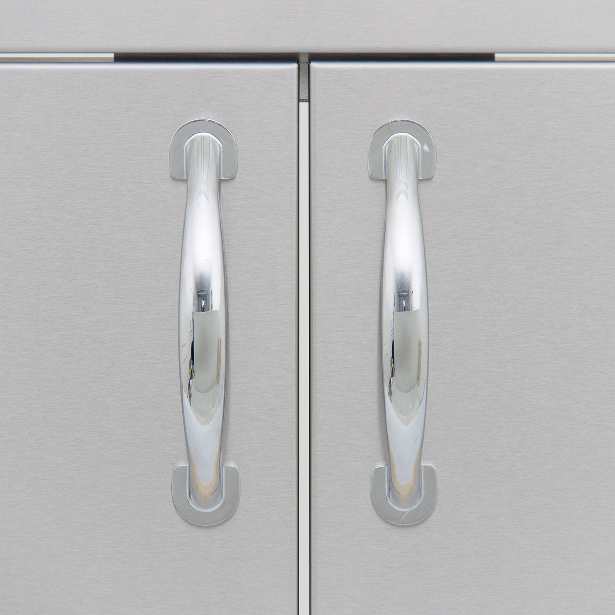 40" Stainless Steel Double Access Door with Paper Towel Dispenser