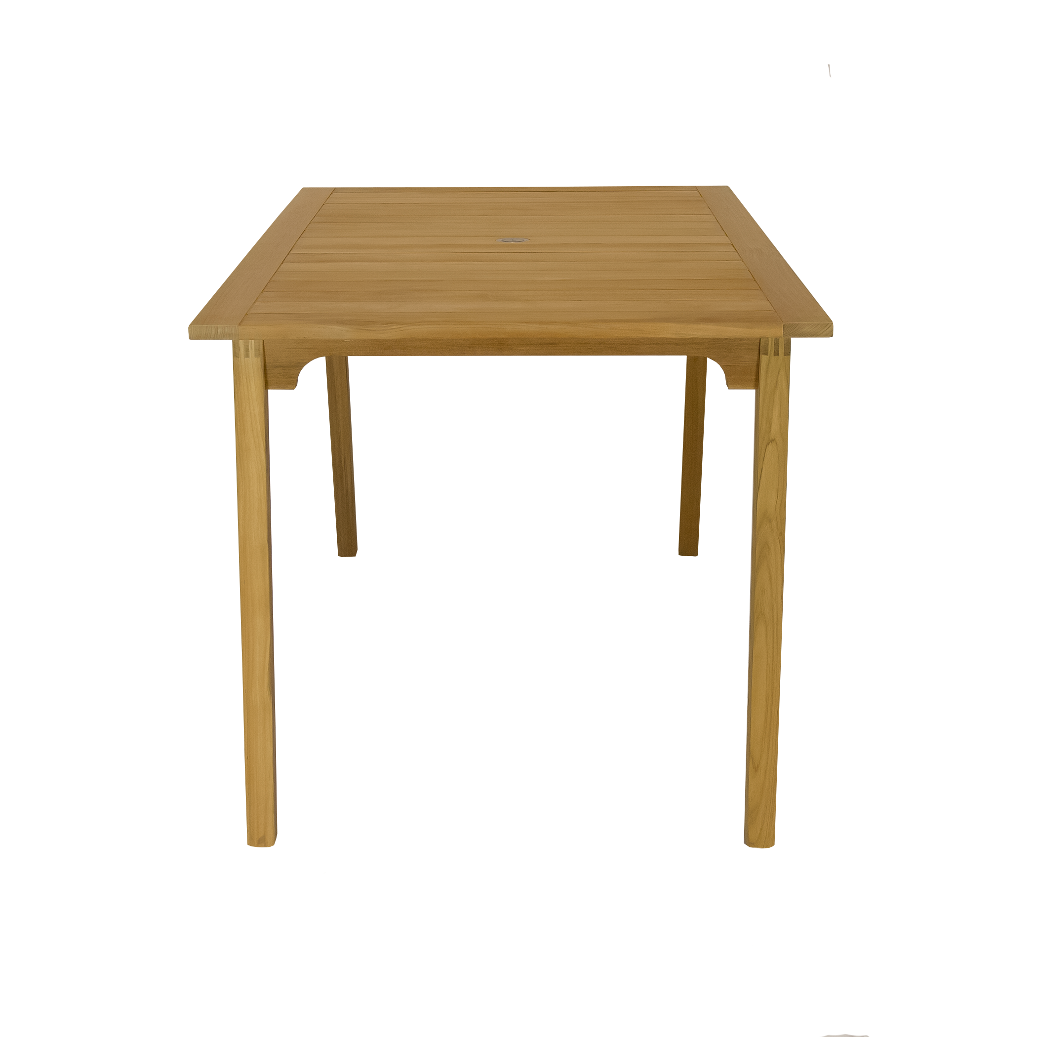 Admiral 40" x 70" Rectangular Counter Table with Umbrella Hole