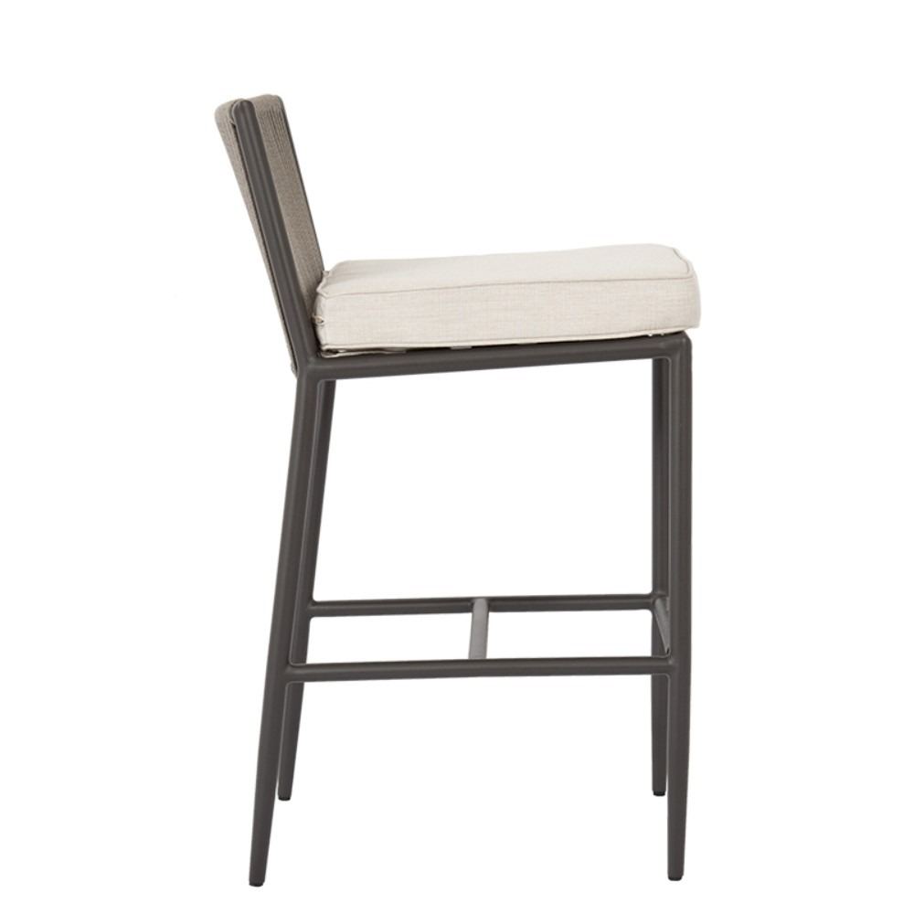Pietra Rope Cushioned Counter Stool
