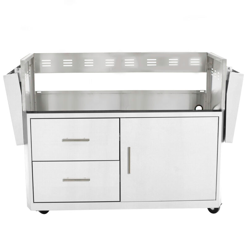 Stainless Steel Grill Cart for Professional 44" 4-Burner Gas Grill