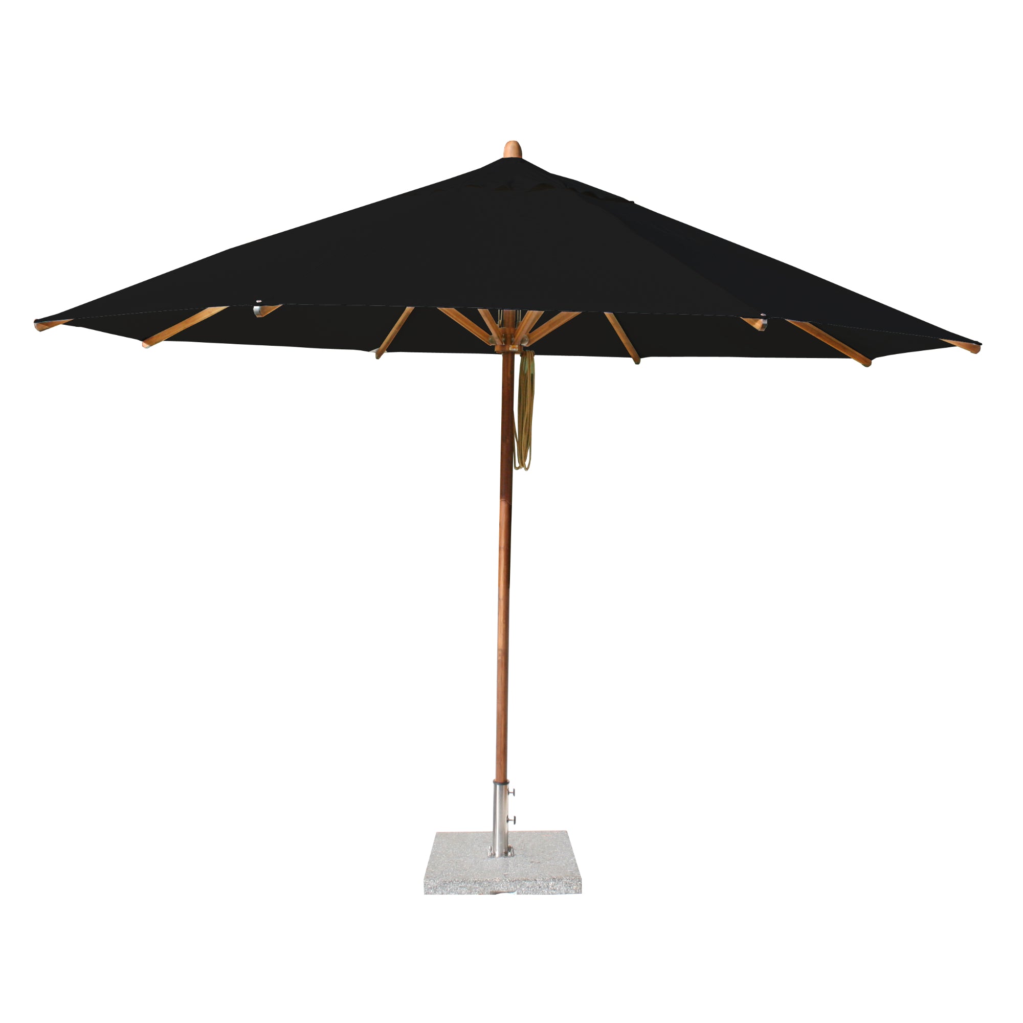 Levante 13' Round Bamboo Market Umbrella