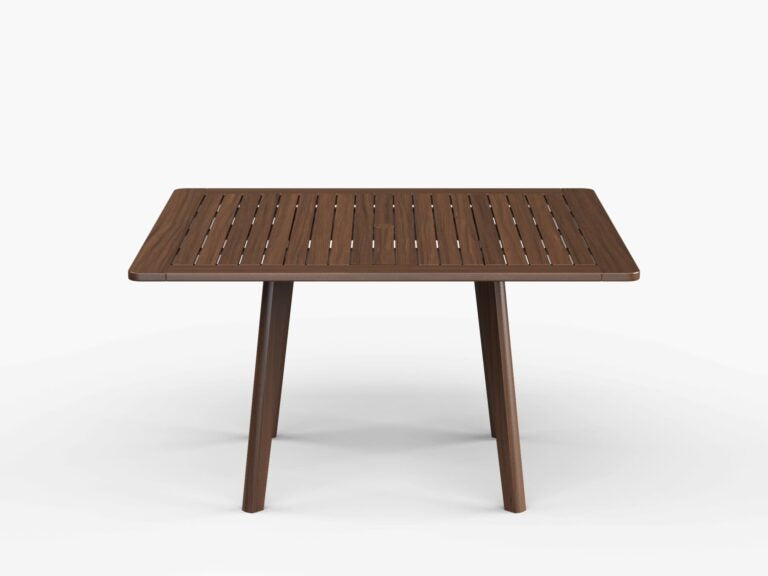 Foundations 53" Square Ipe Wood Dining Table