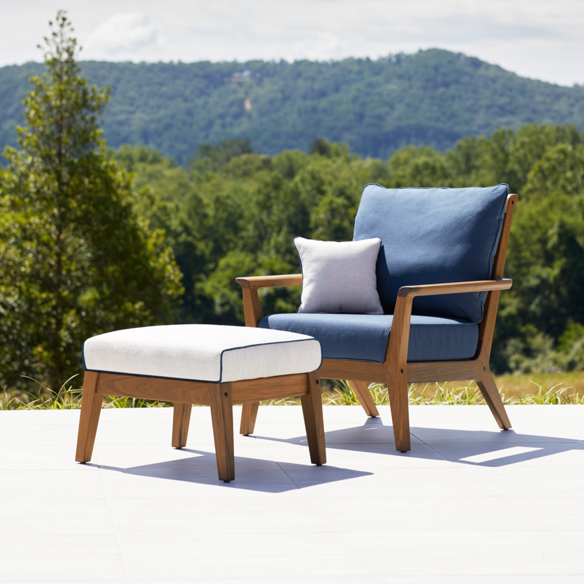 Sky Ipe Wood Lounge Chair