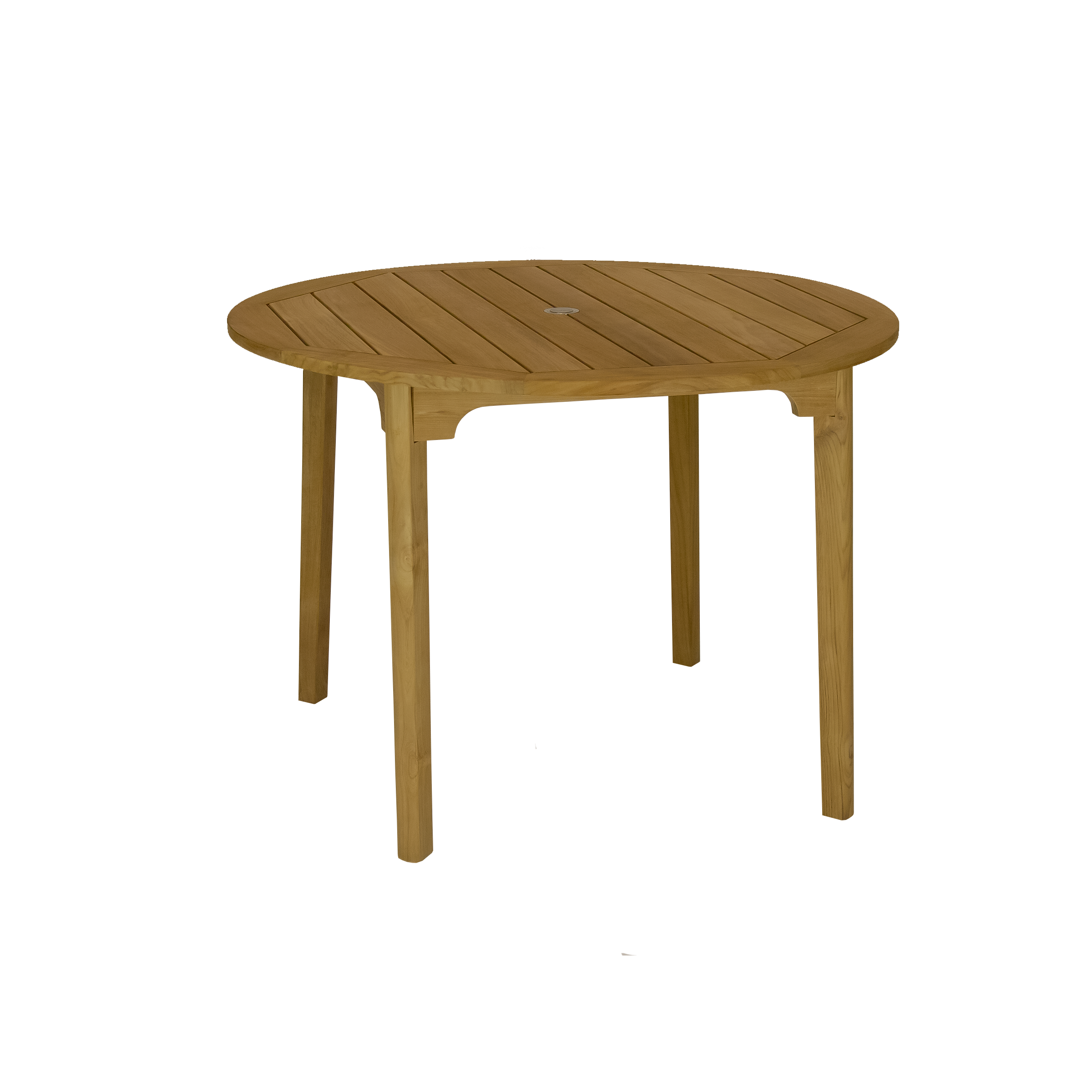 Admiral 50" Round Counter Table with Umbrella Hole