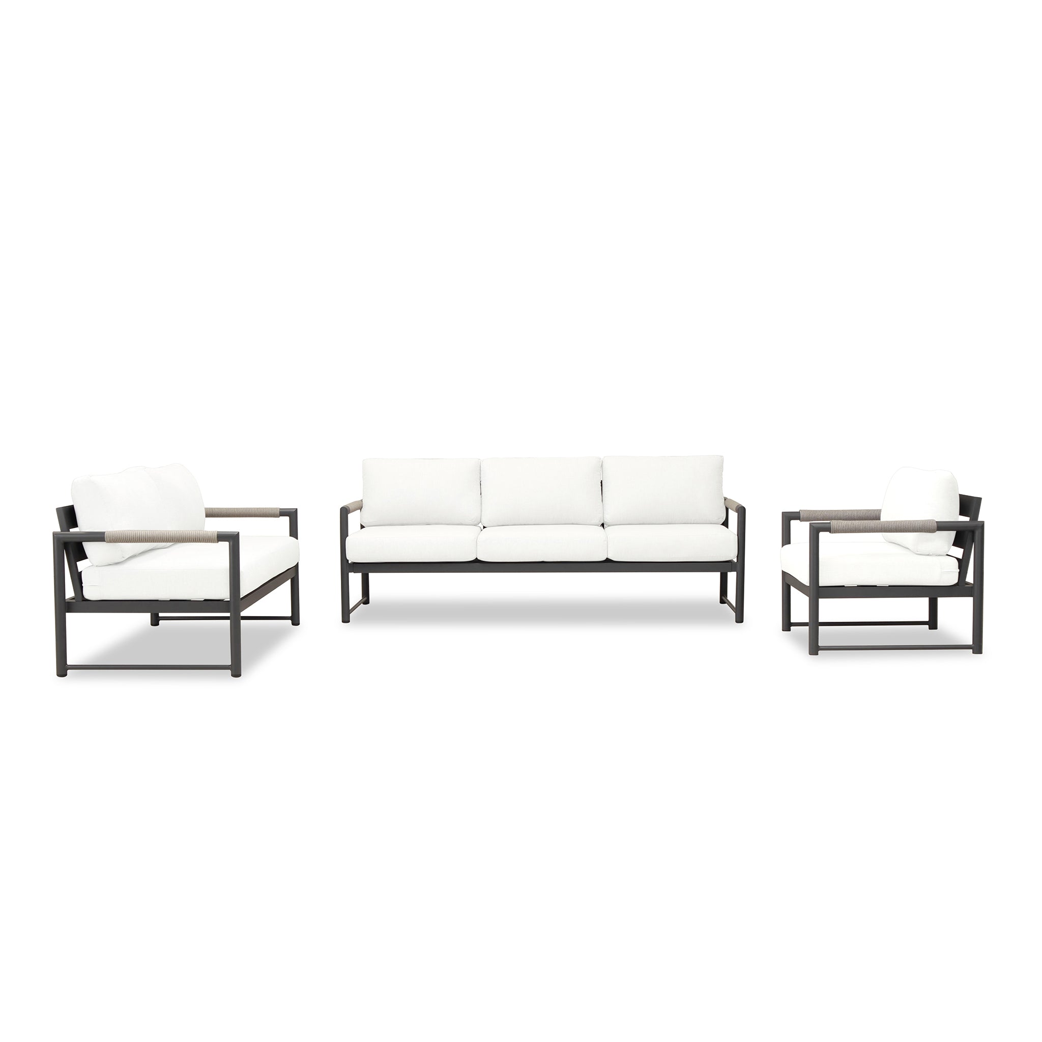 variant:Club Chair and Loveseat / Slate/Pebble Gray / Canvas Natural