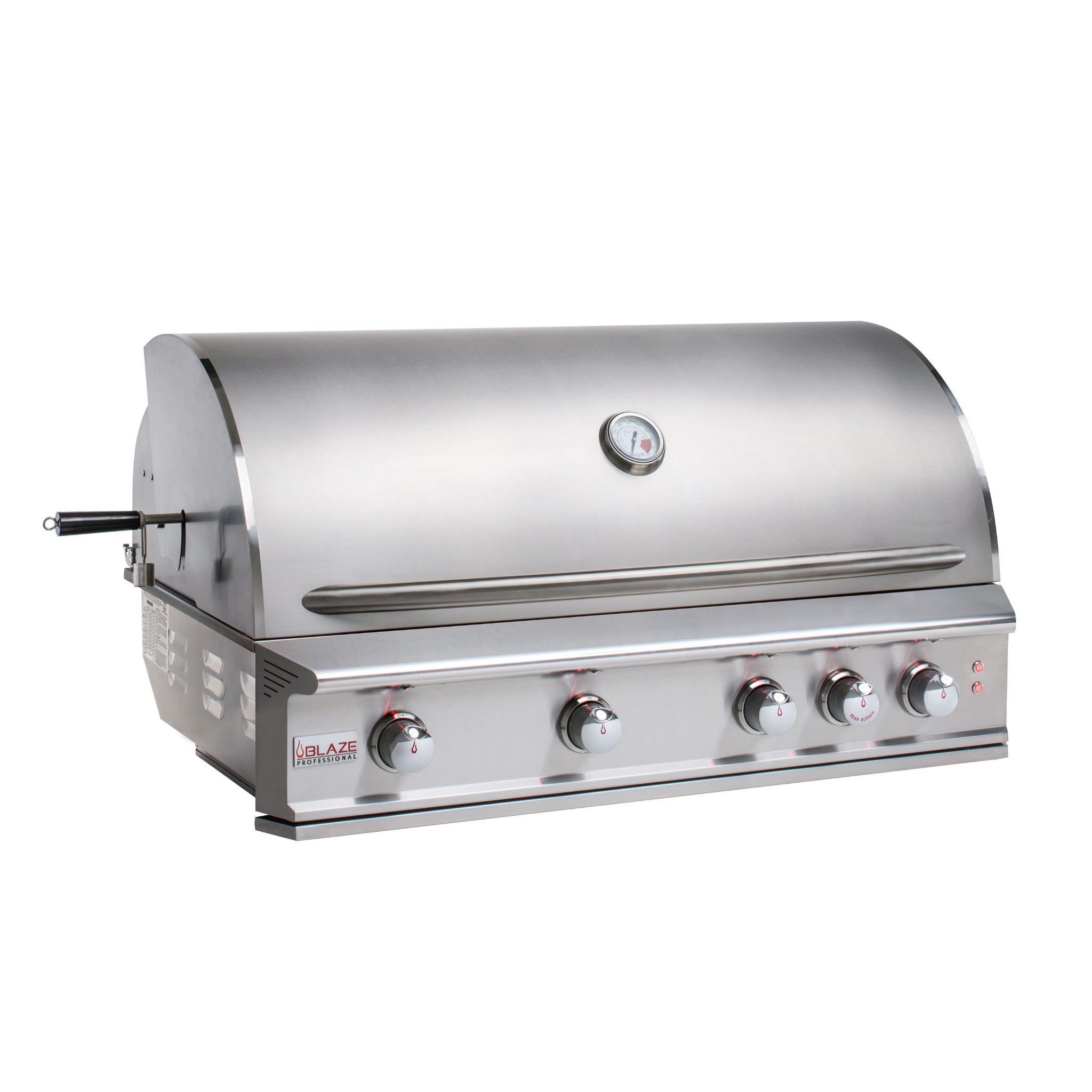Professional 44" Stainless Steel 4-Burner Built-In Gas Grill