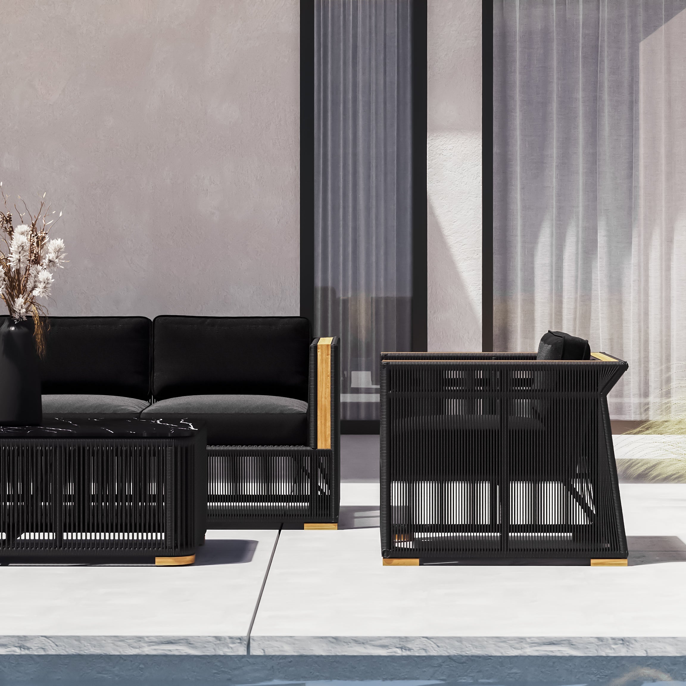 Campo Club Chair#Finish_Black