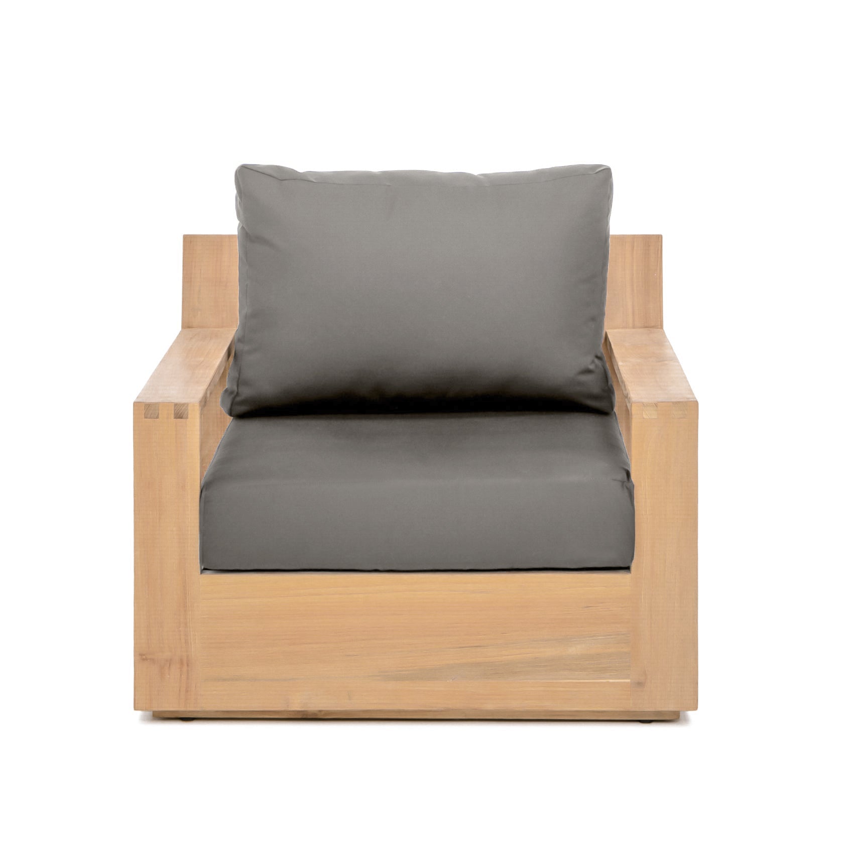 Caldas Club Chair#Fabric_Canvas Charcoal