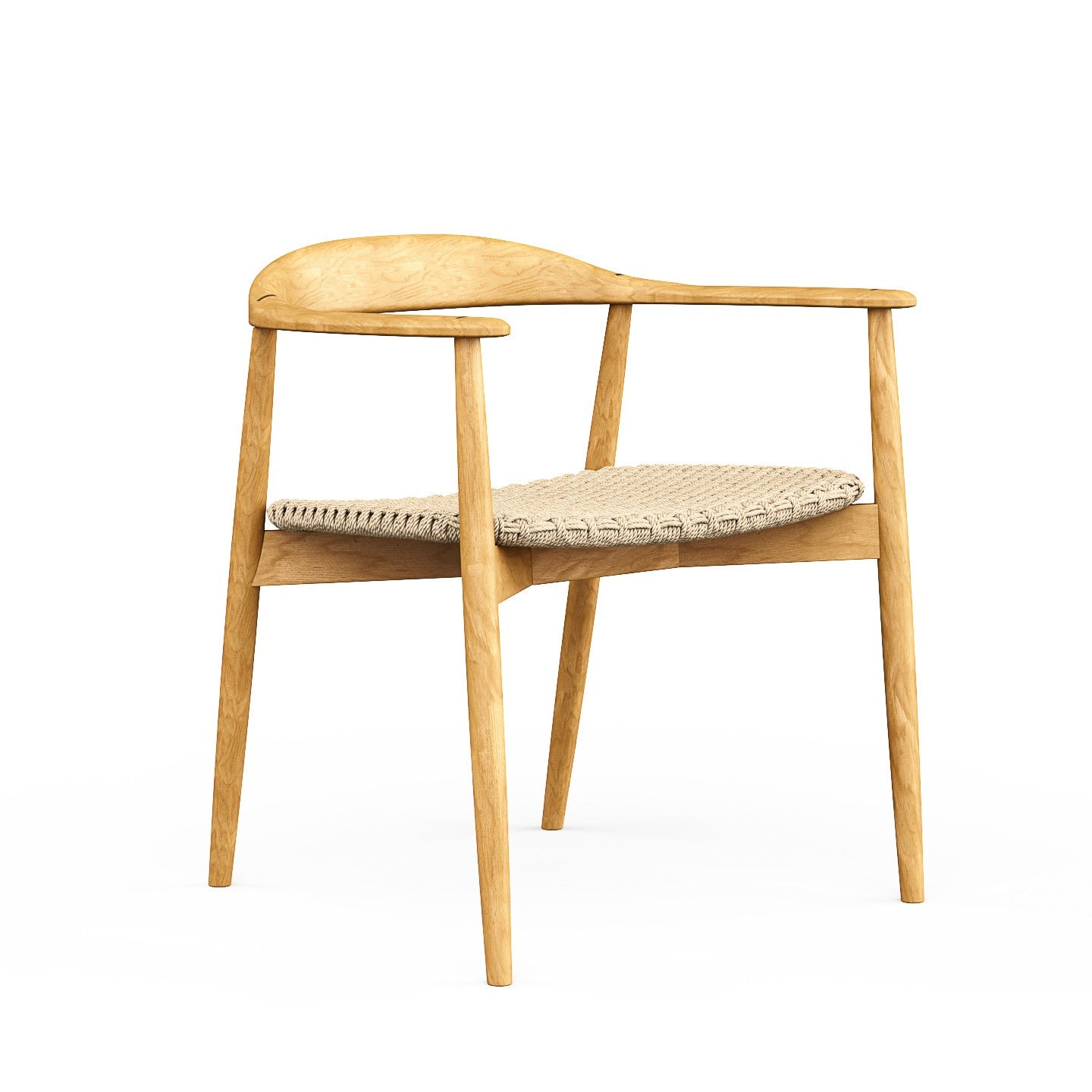 Dana Teak Dining Arm Chair