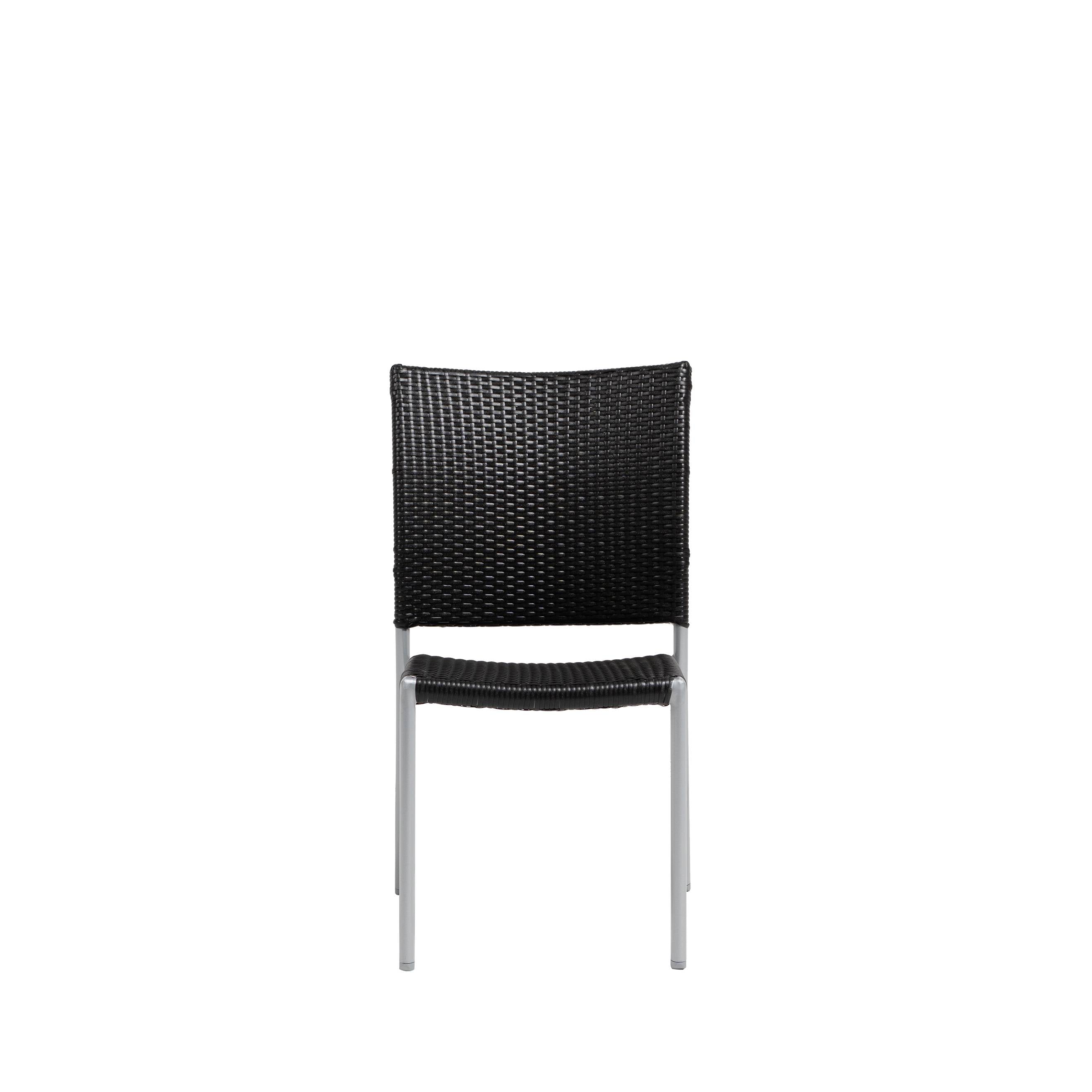New Roma Wicker Stackable Side Dining Chair