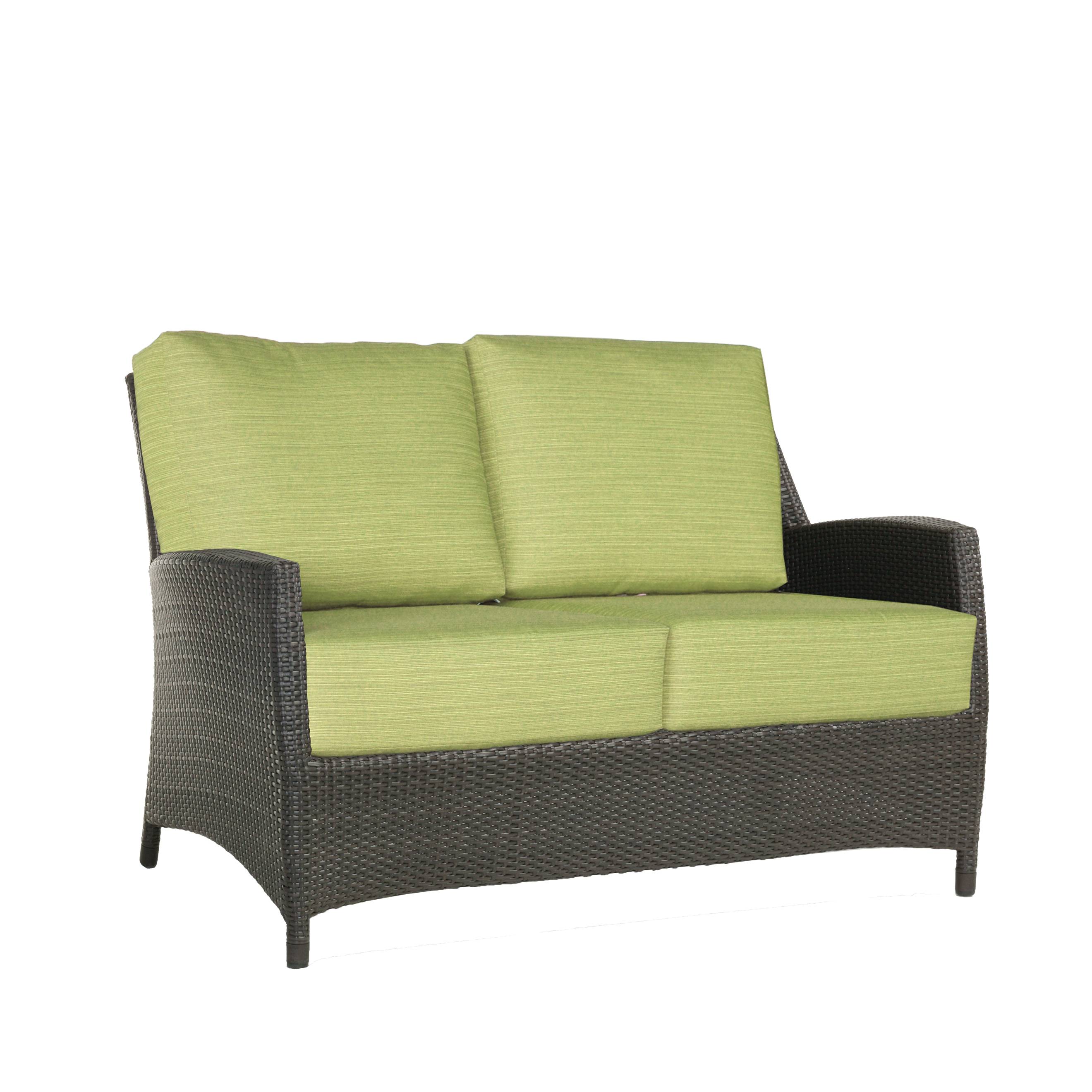 Palm Harbor Wicker Loveseat