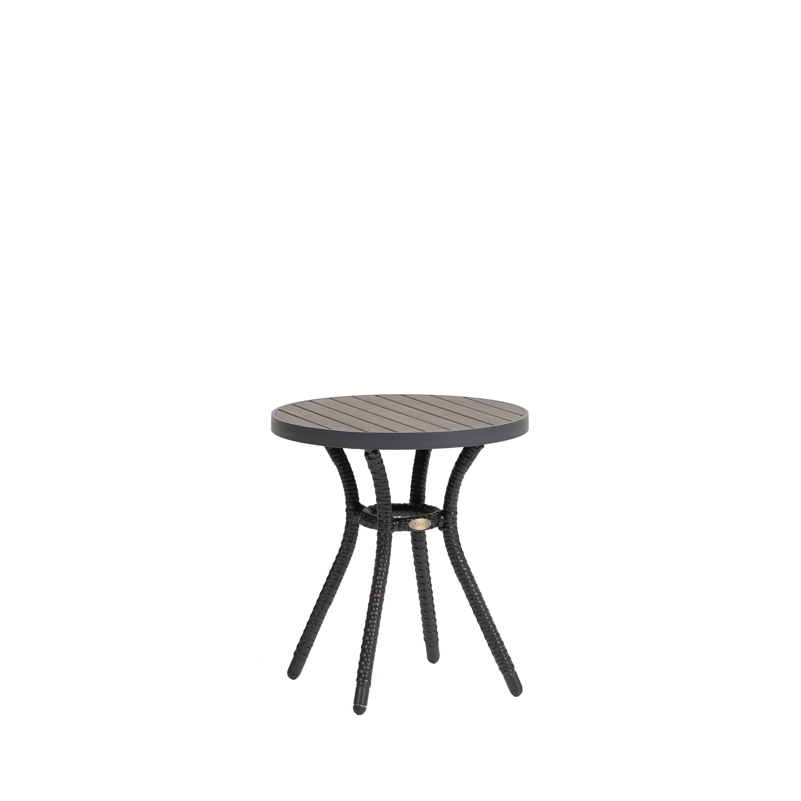 Palm Harbor 18" Round End Table w/Durawood Top