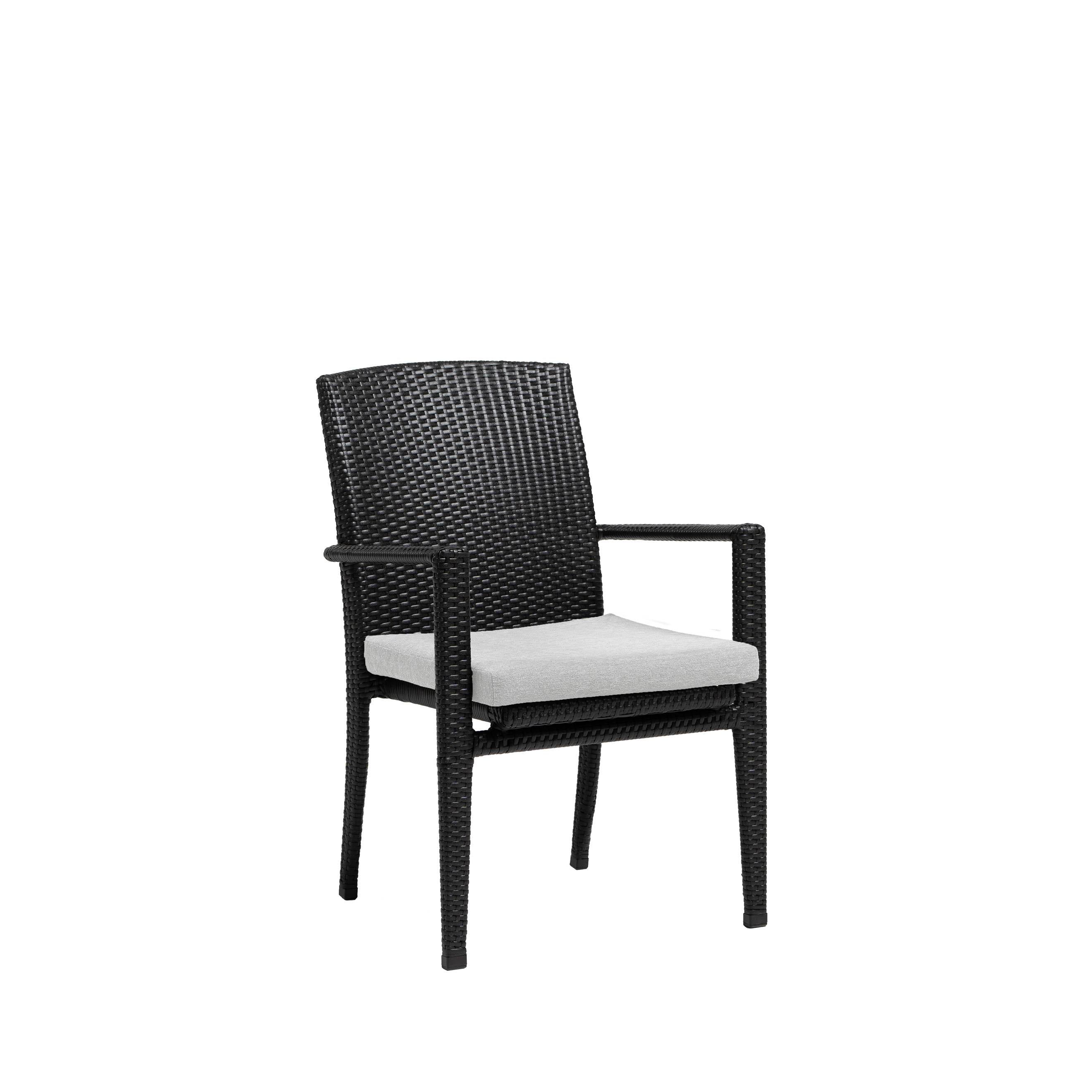 New Miami Lakes Wicker Dining Arm Chair