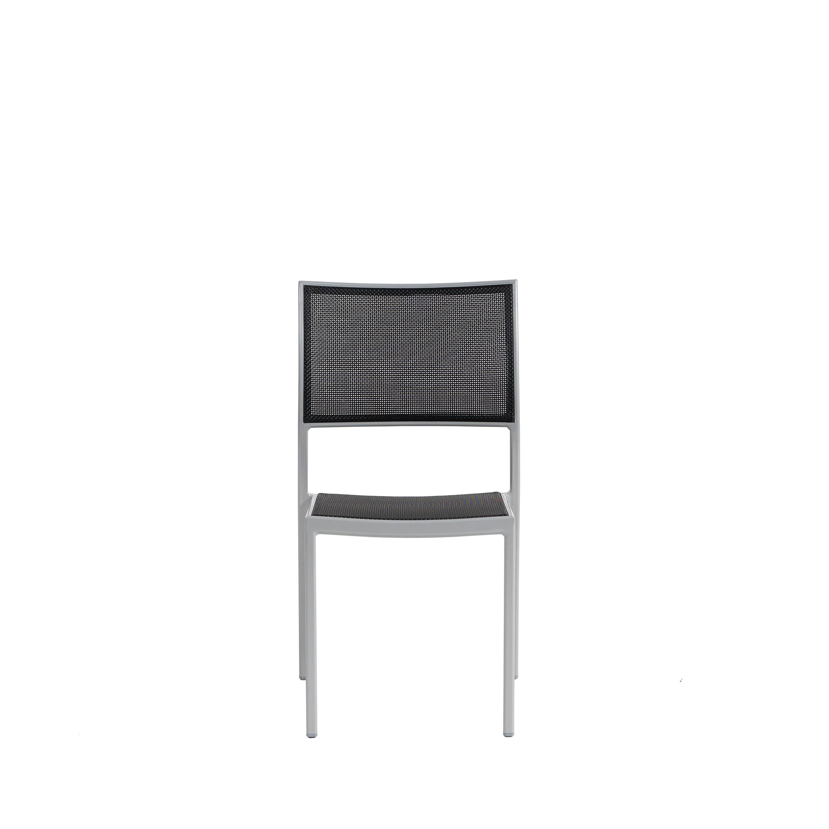 New Roma Sling Stackable Dining Side Chair