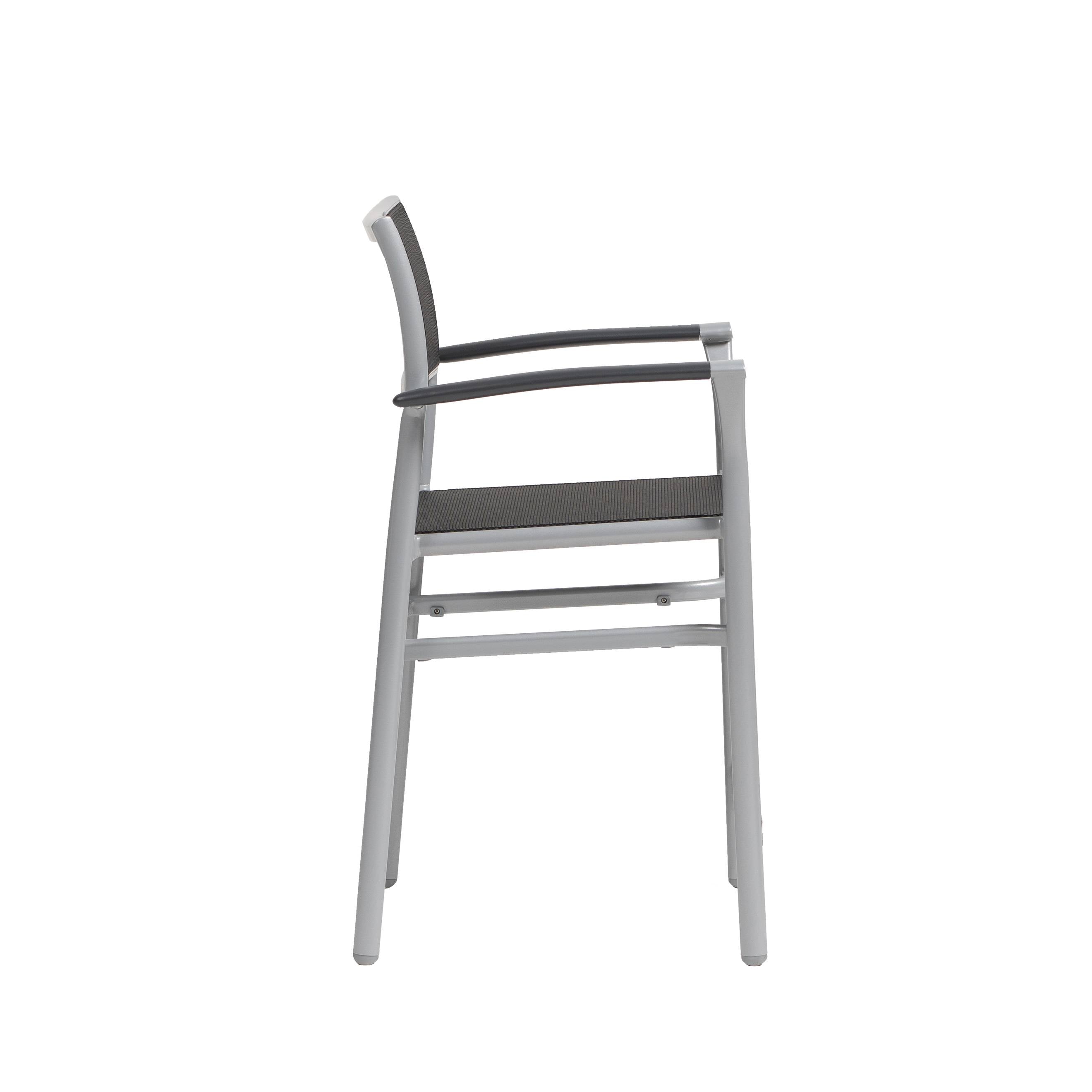 New Roma Sling Stackable Counter Stool w/ Arms