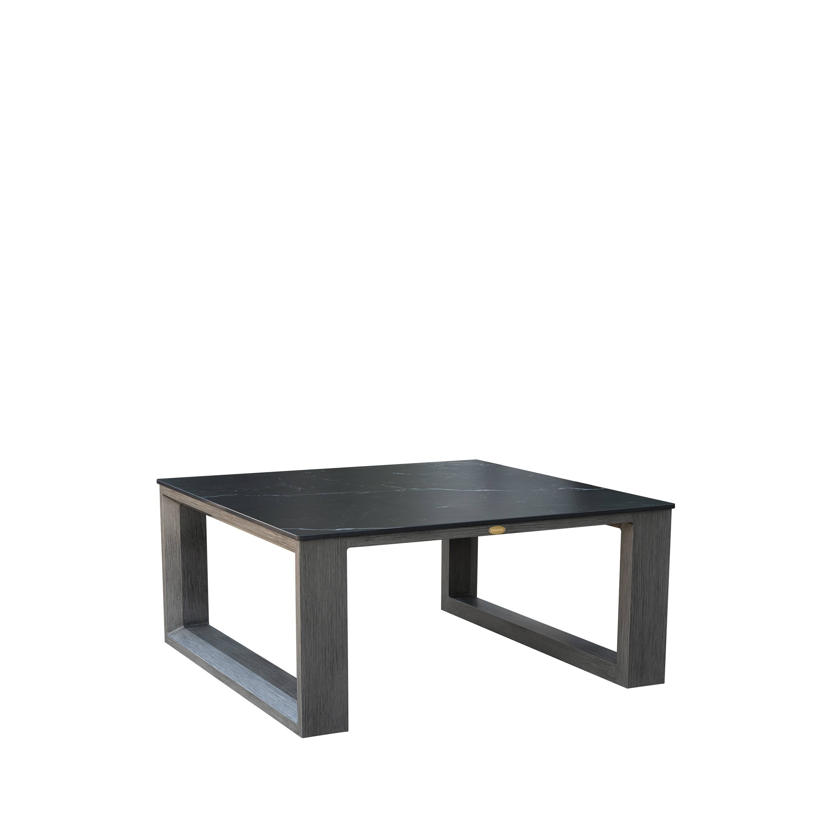 Element 5.0 40" Sq Coffee Table w/Alum Top
