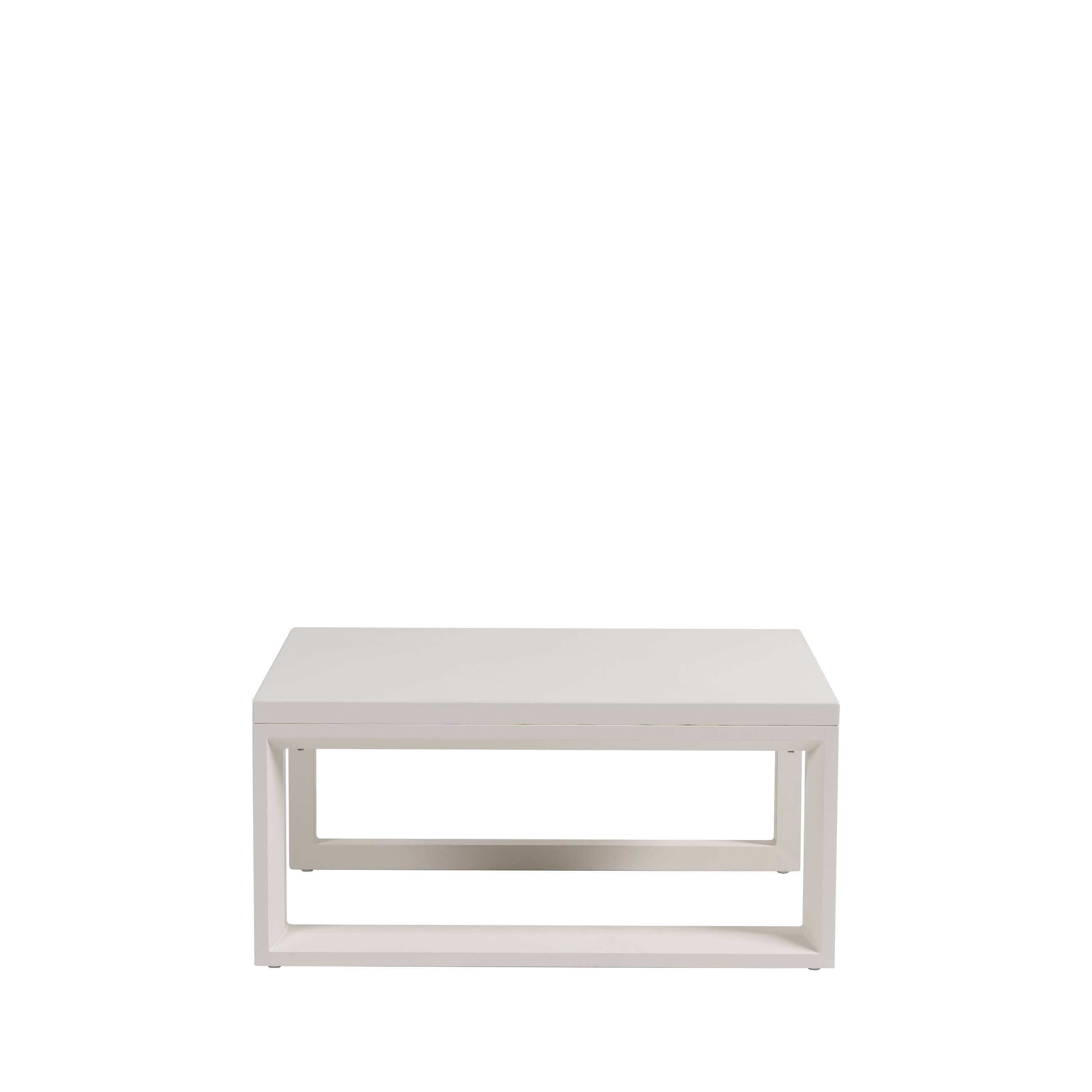 Element 5.0 40" Sq Coffee Table w/Alum Top
