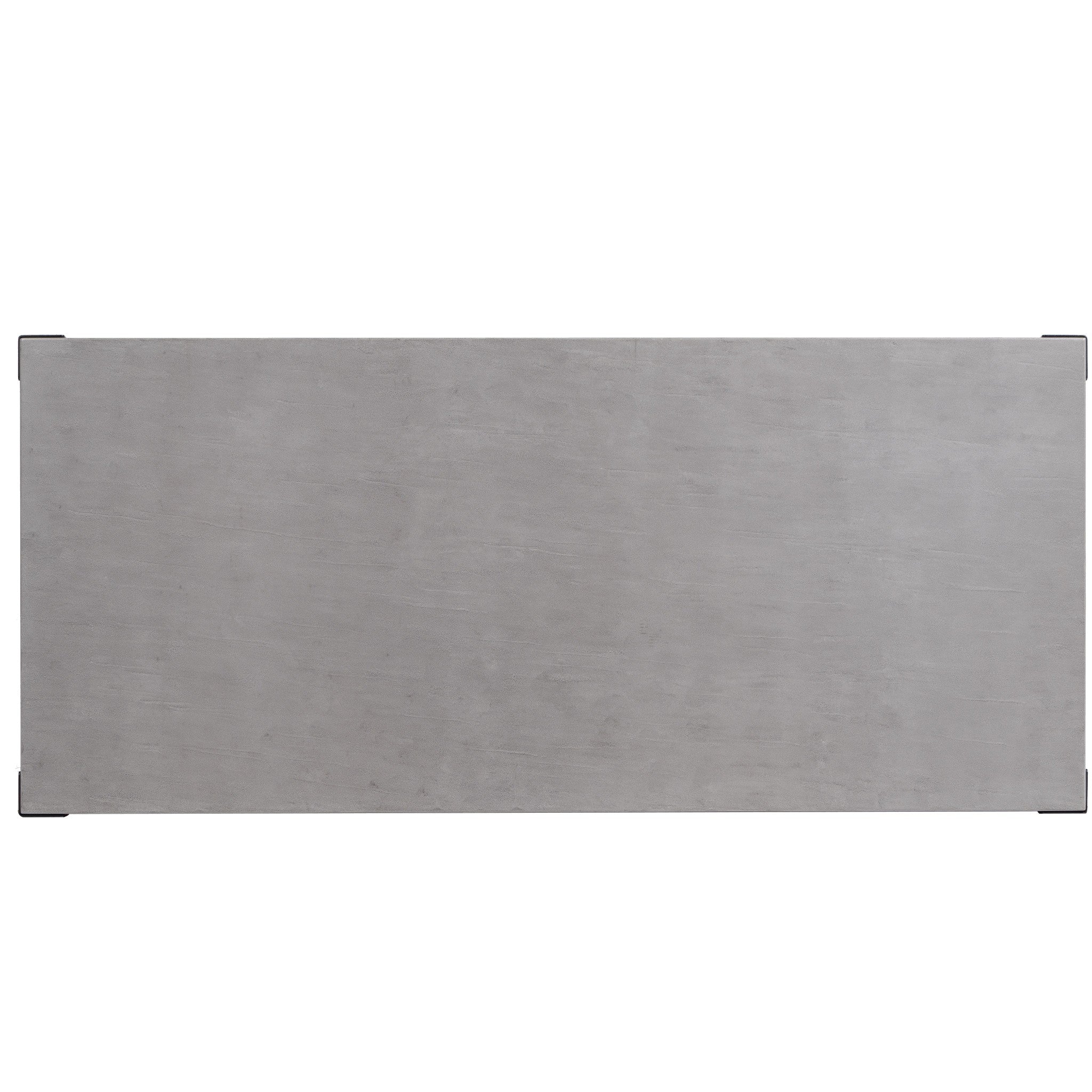 Genval 84.5" x 38" Rectangular Dining Table w/ Umbrella Hole