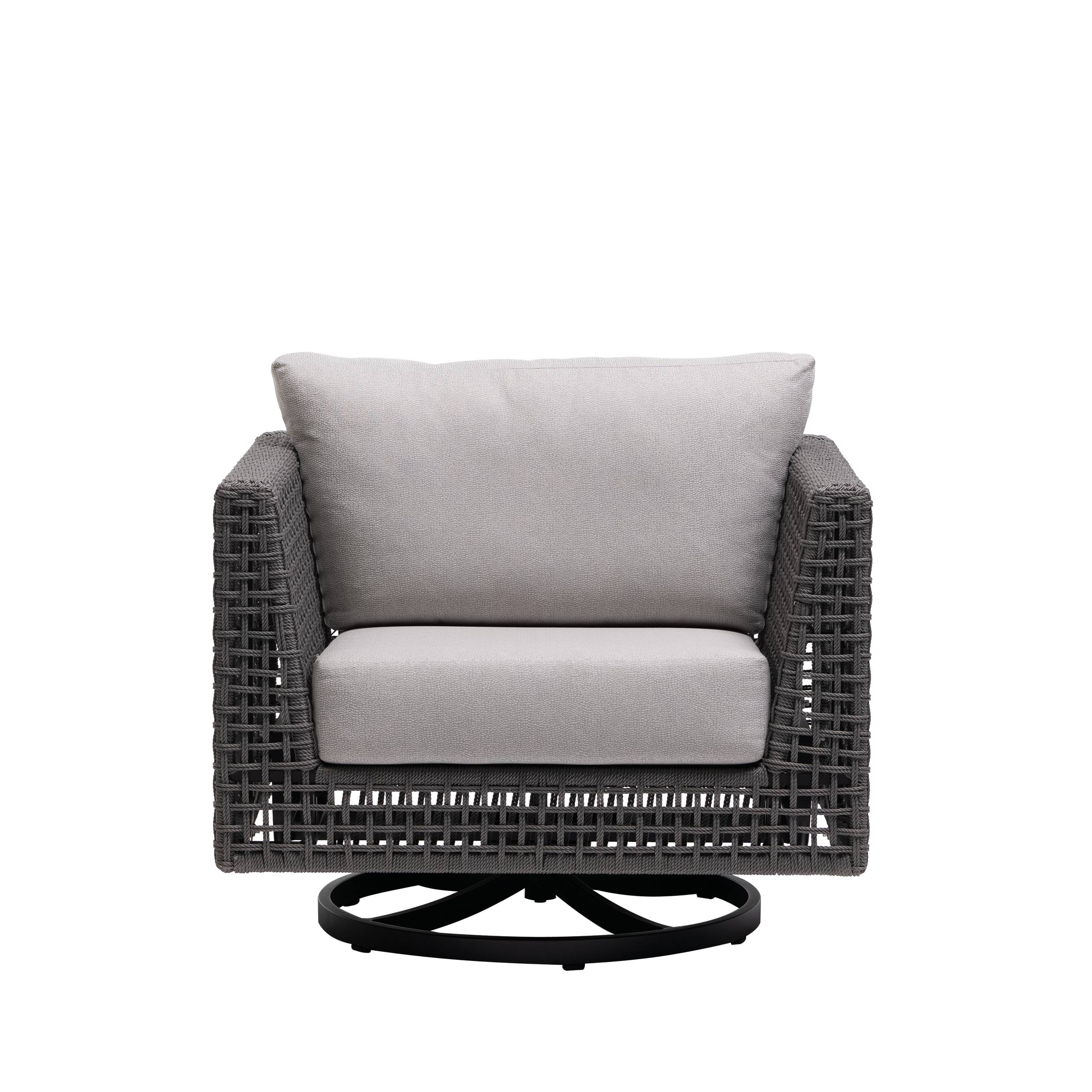 Genval Swivel Gliding Club Chair