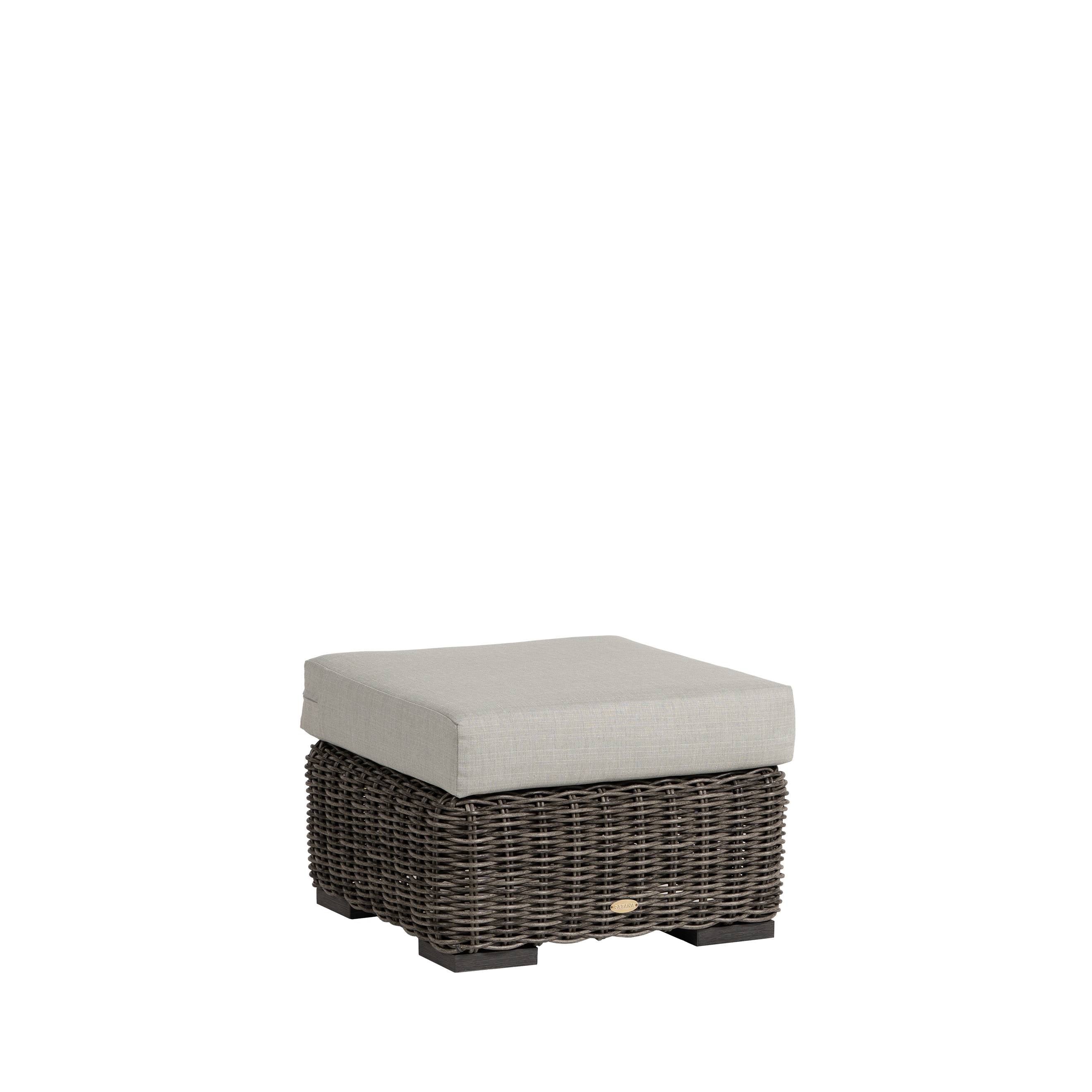 Cubo Wicker Ottoman