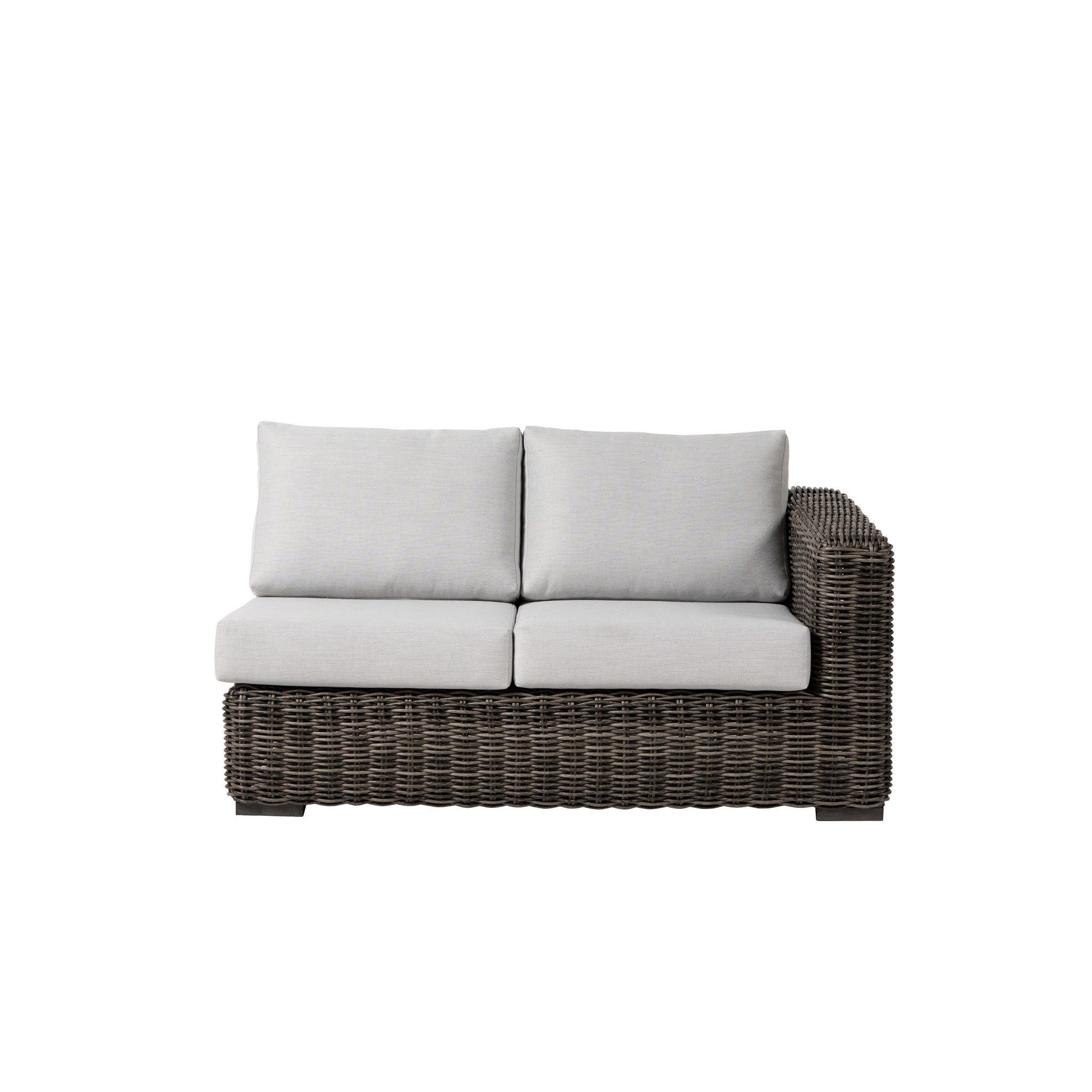 Cubo Wicker Right Arm Loveseat