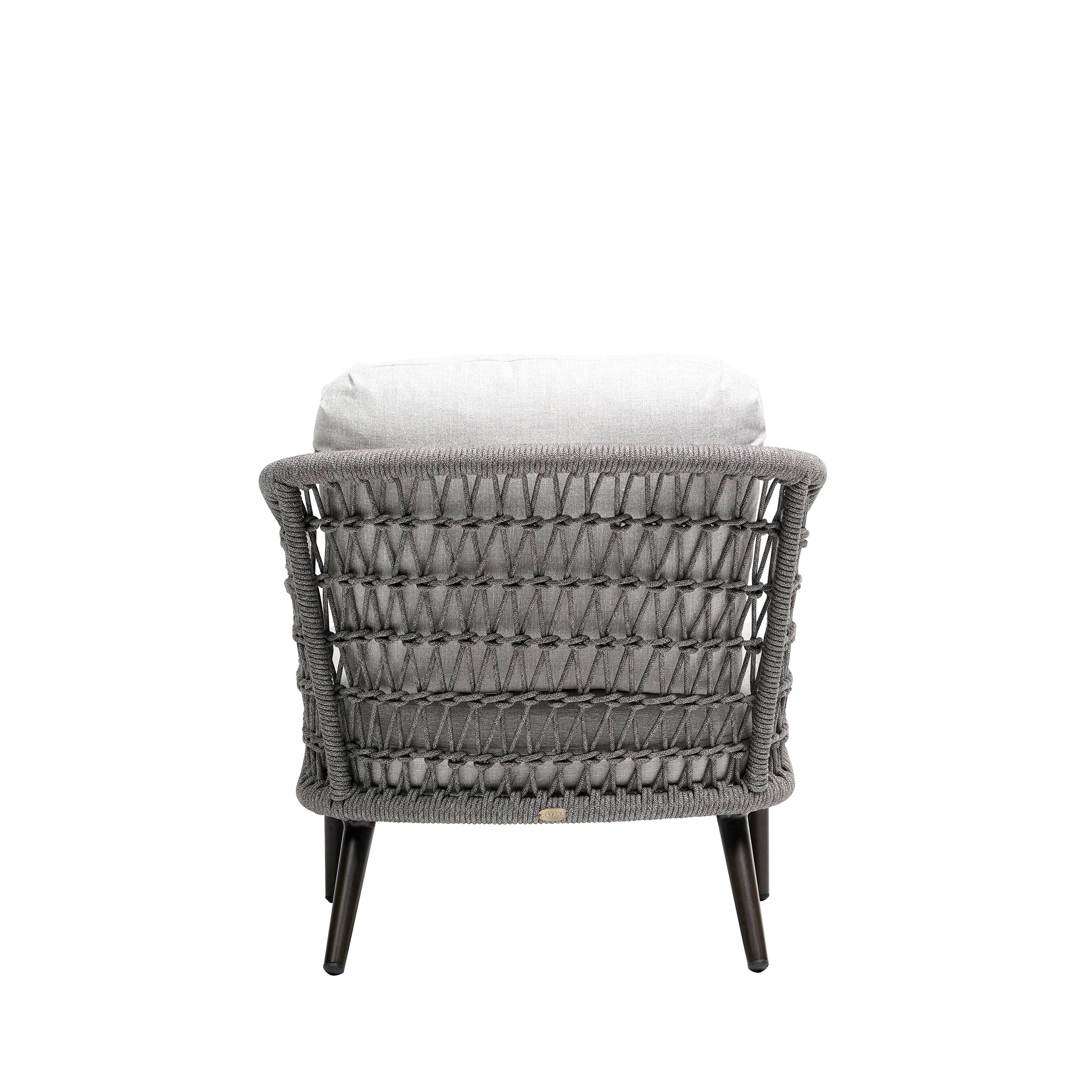 Poinciana Grey Club Chair