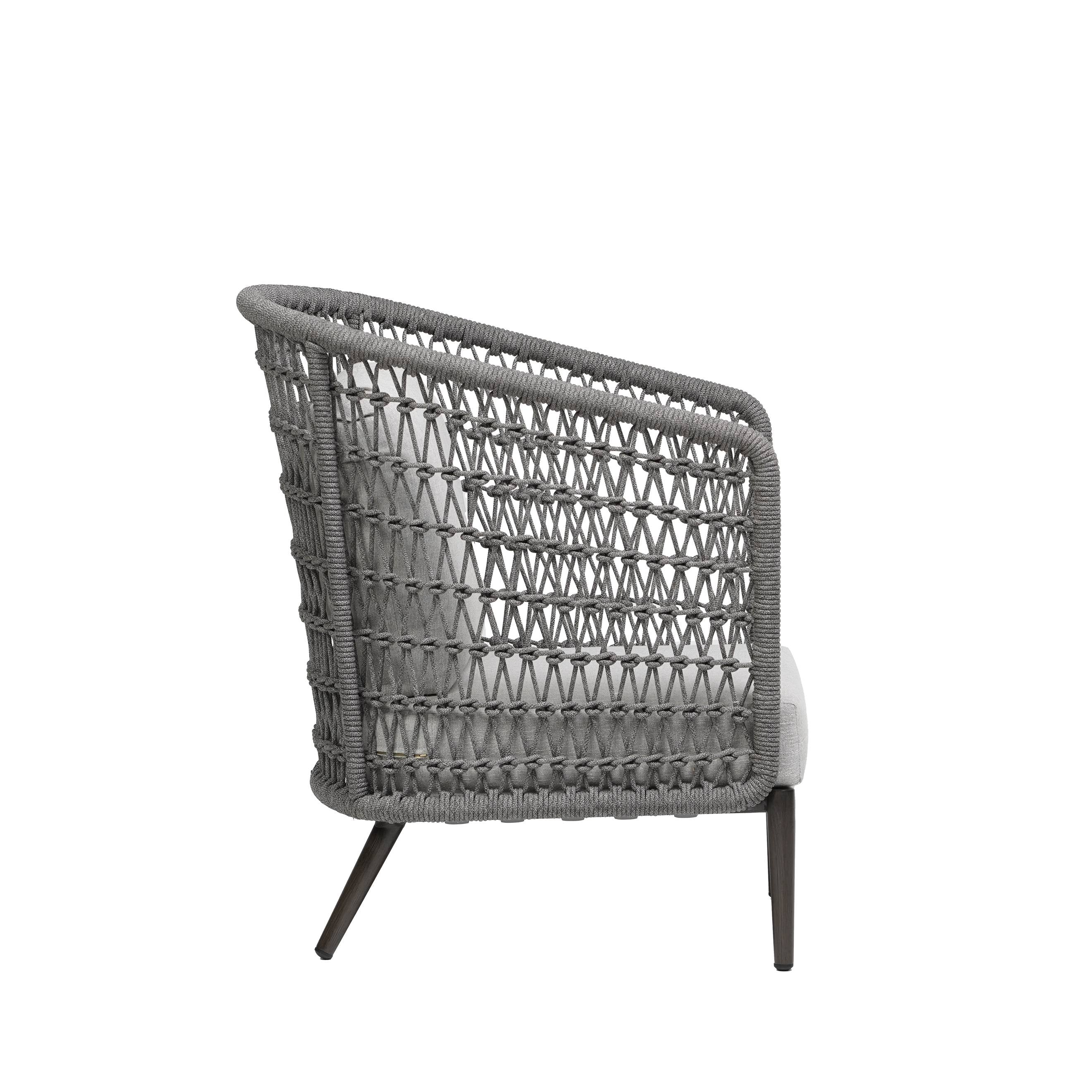 Poinciana Grey High Back Chair