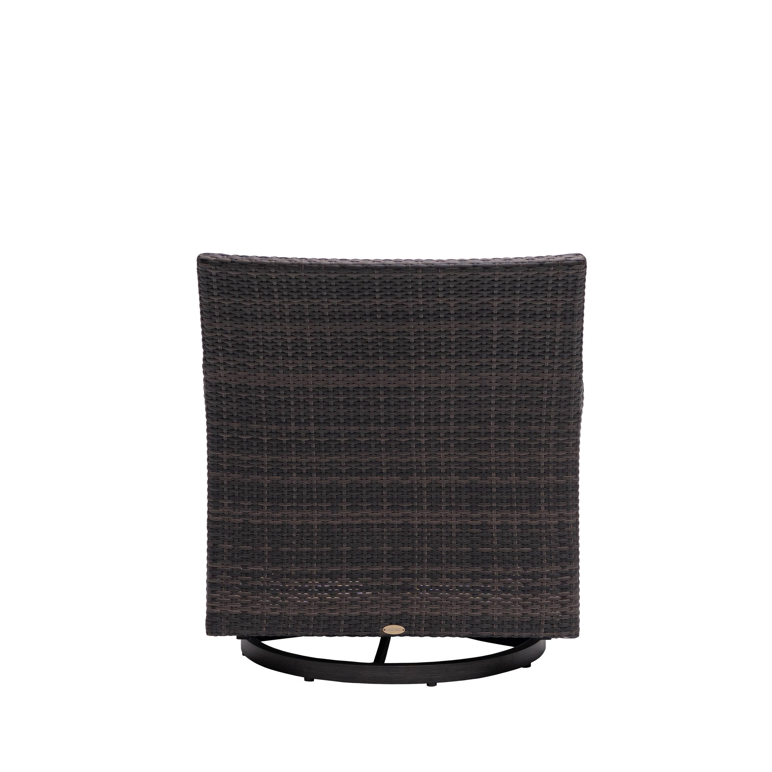 Biltmore Wicker Swivel Gliding Club Chair