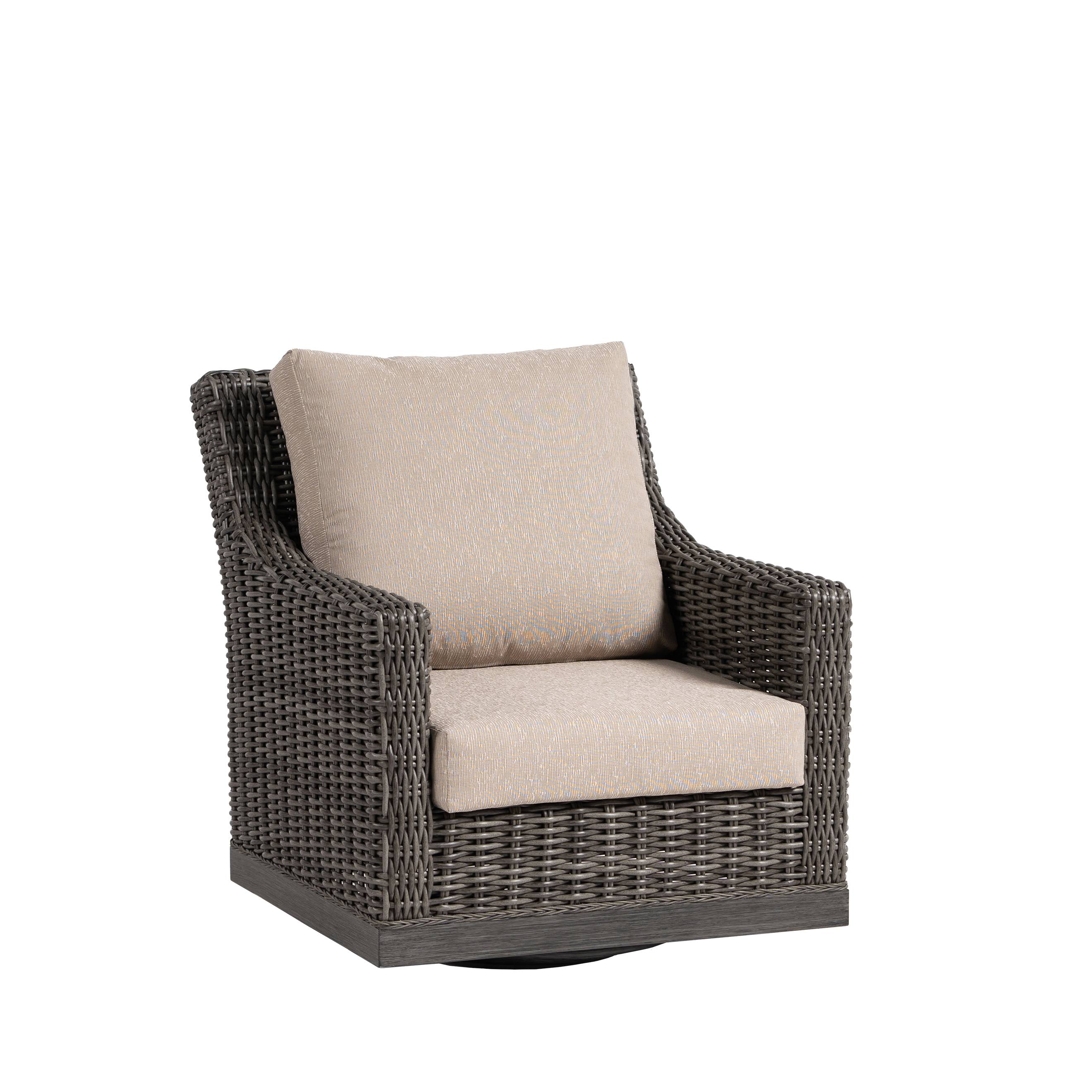 Budapest Swivel Gliding Club Chair