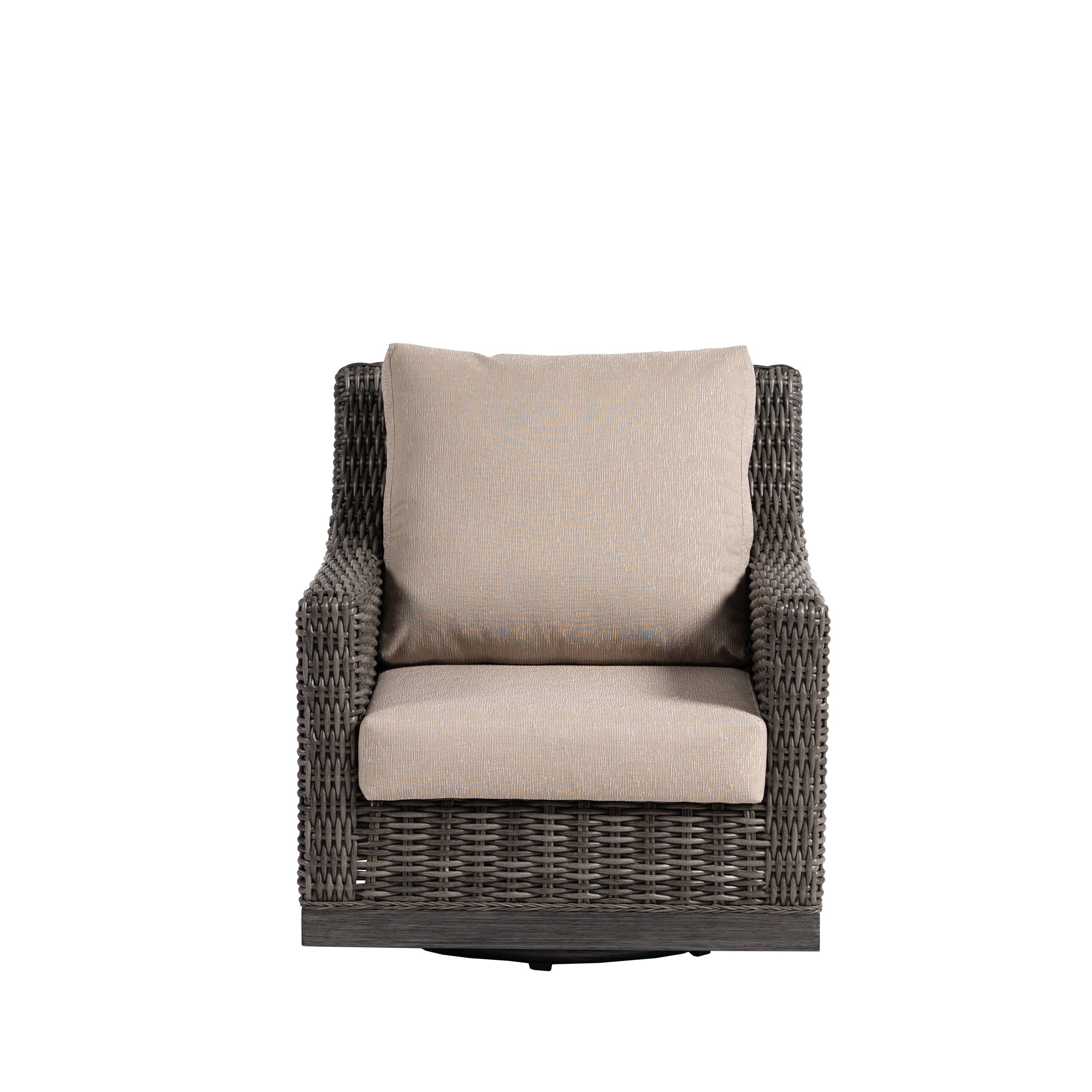 Budapest Swivel Gliding Club Chair