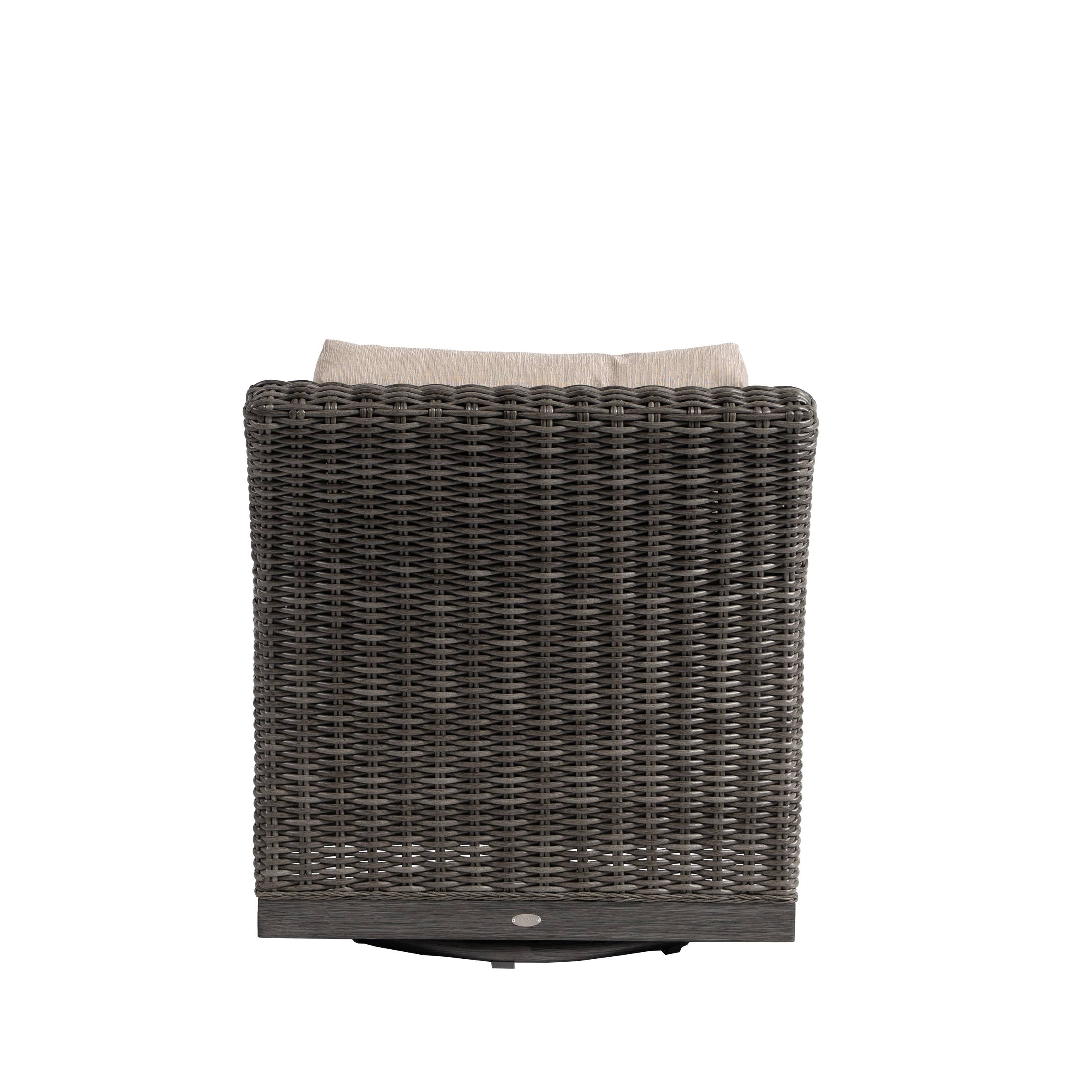 Budapest Swivel Gliding Club Chair