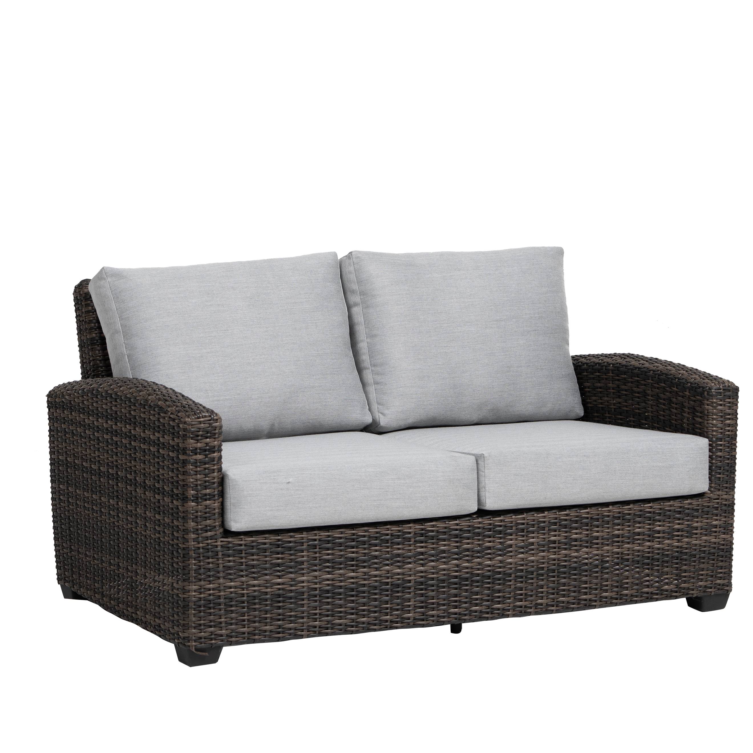 Coral Gables Wicker Loveseat