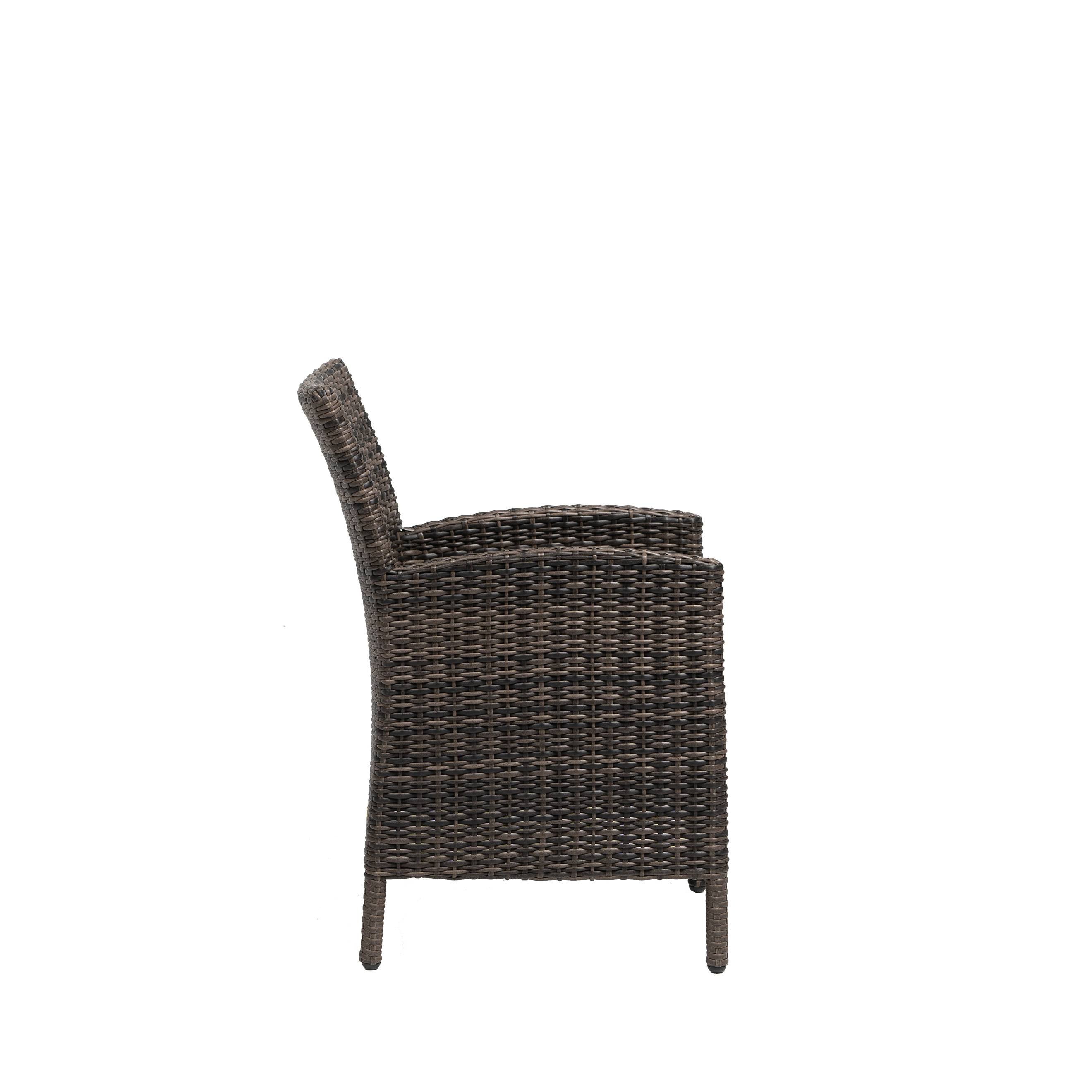 Coral Gables Wicker Dining Arm Chair