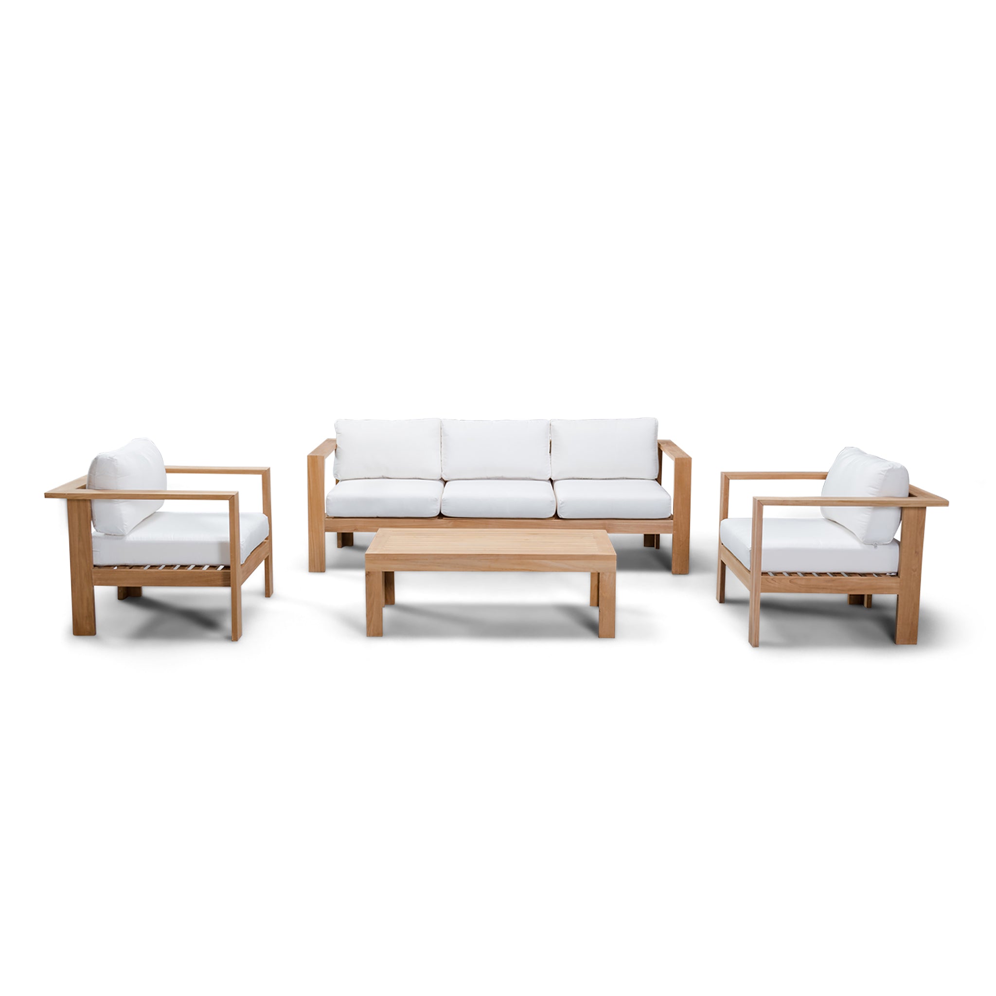 variant:Two Club Chairs / Canvas Natural
