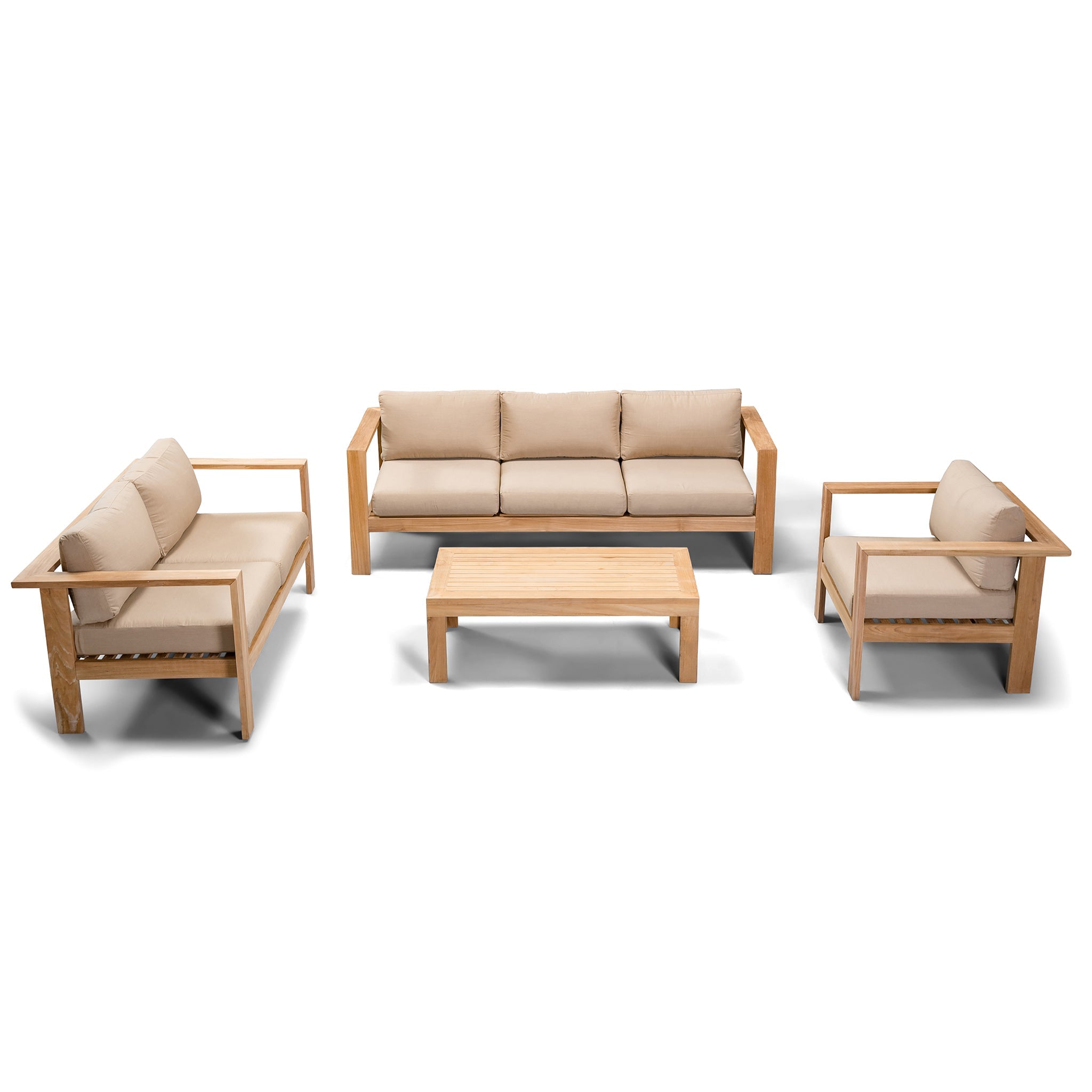 Harmonia Living Ando 4 Piece Club Chair Set 34
