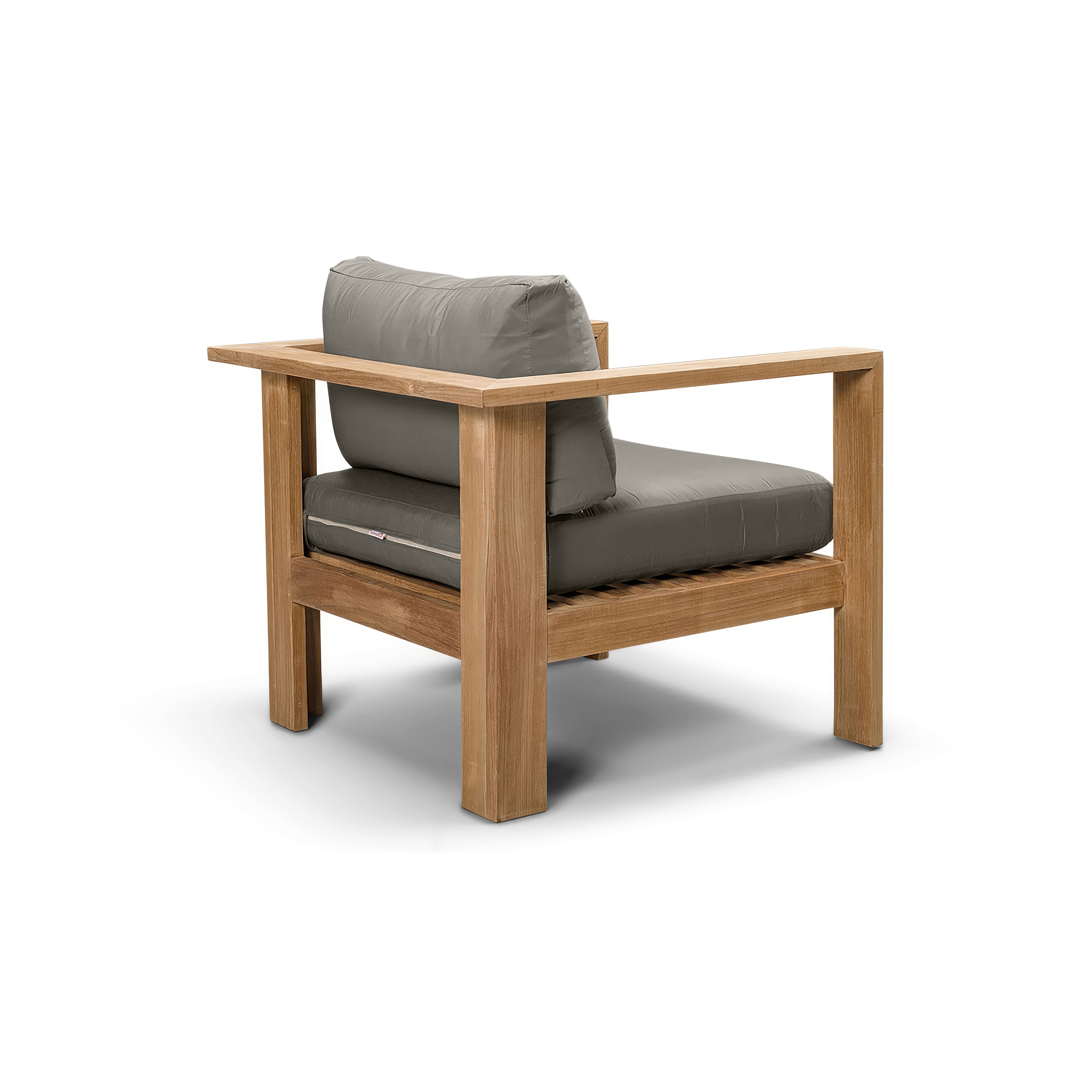 Ando Club Chair#Fabric_Canvas Charcoal