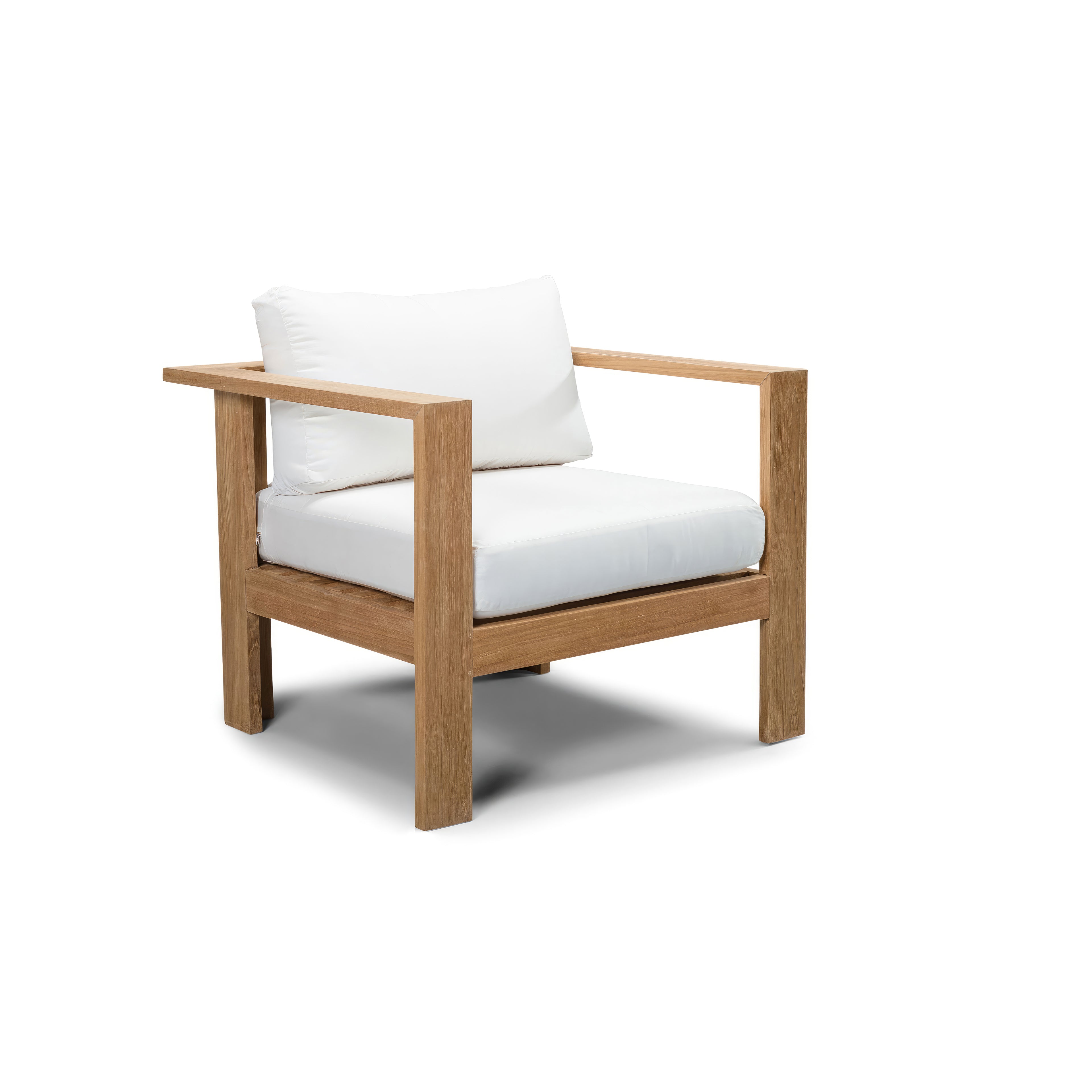 Ando Club Chair#Fabric_Canvas Natural