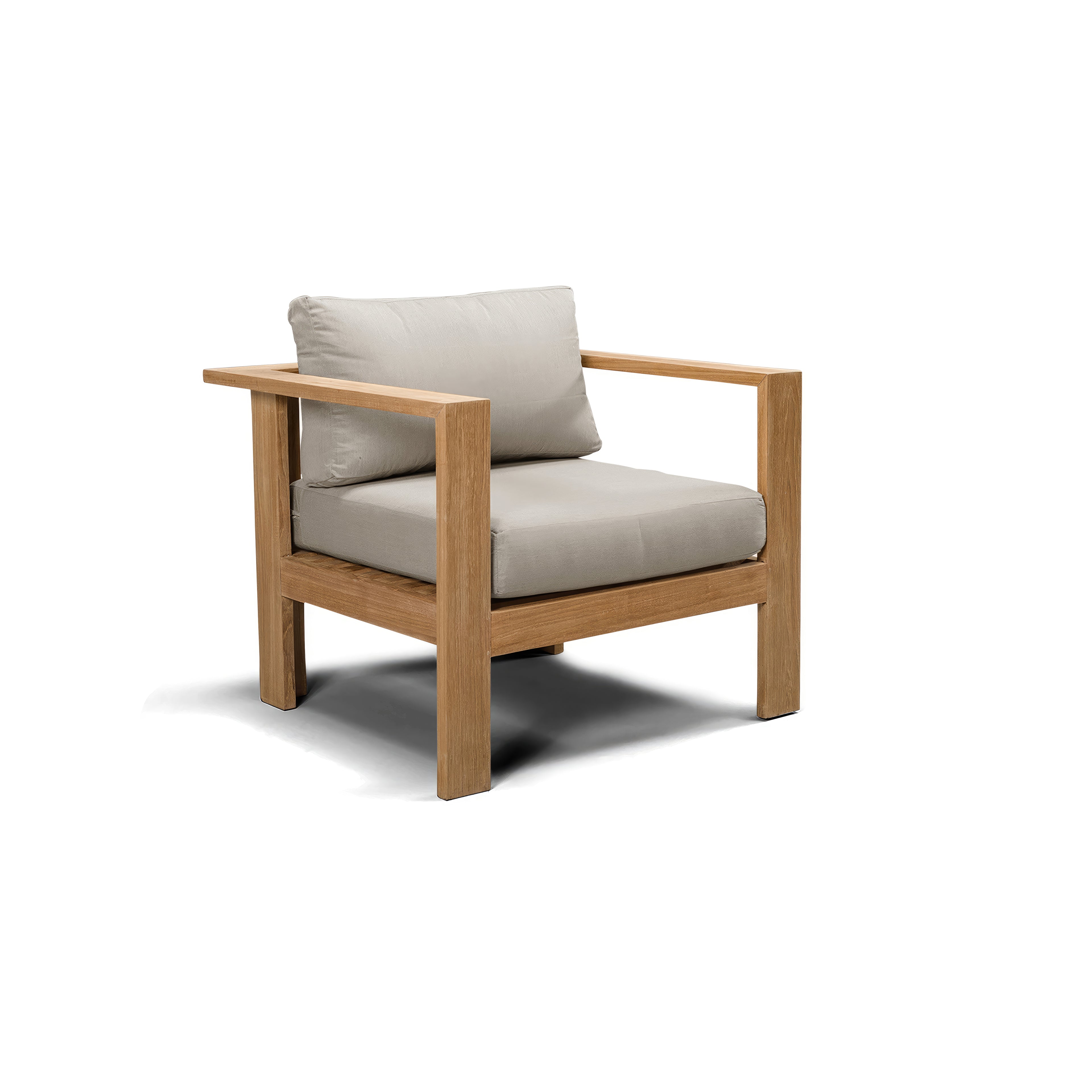 Ando Club Chair#Fabric_Cast Silver